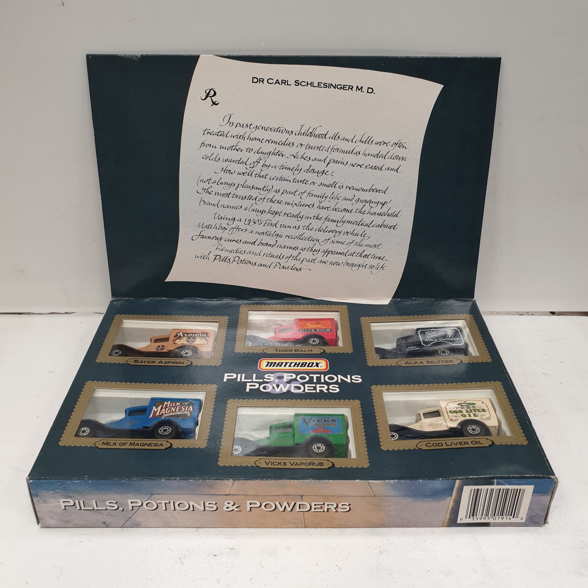 Matchbox Collectibles By Matchbox Toys Limited 'Pills, Potions & Powders' Special Edition Gift Set. - Image 3 of 6