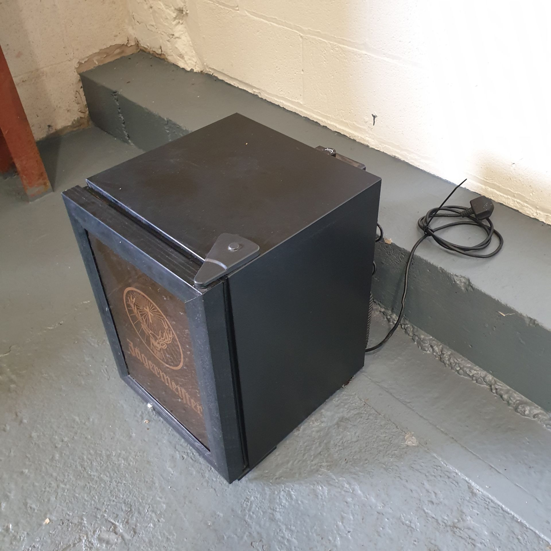 Jagermeister Black Mini Fridge. Dimensions 350mm x 430mm x 480mm H. - Image 2 of 4