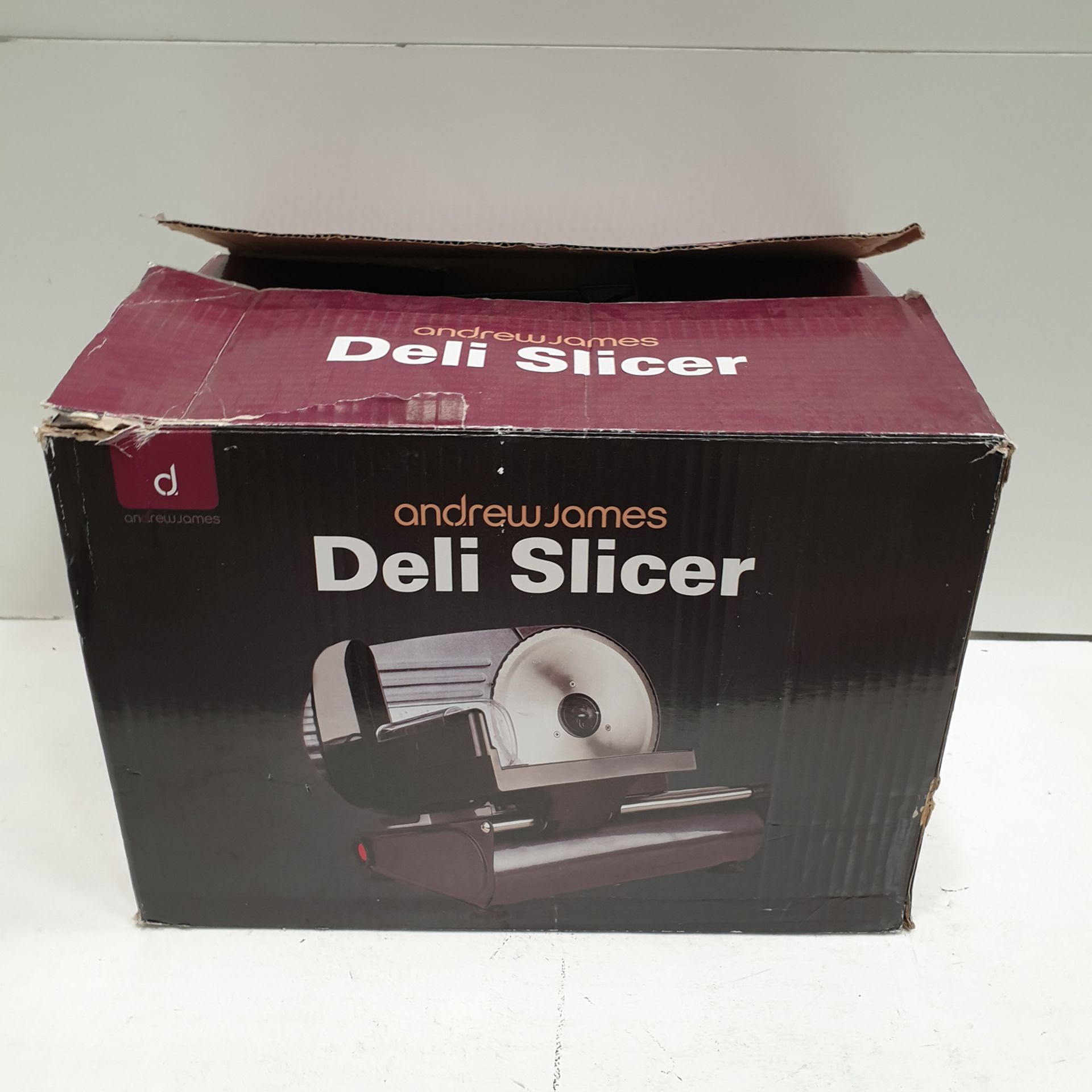 Andrew James Deli Meat Slicer. Model AS-19. Precision Slicer. - Image 7 of 8
