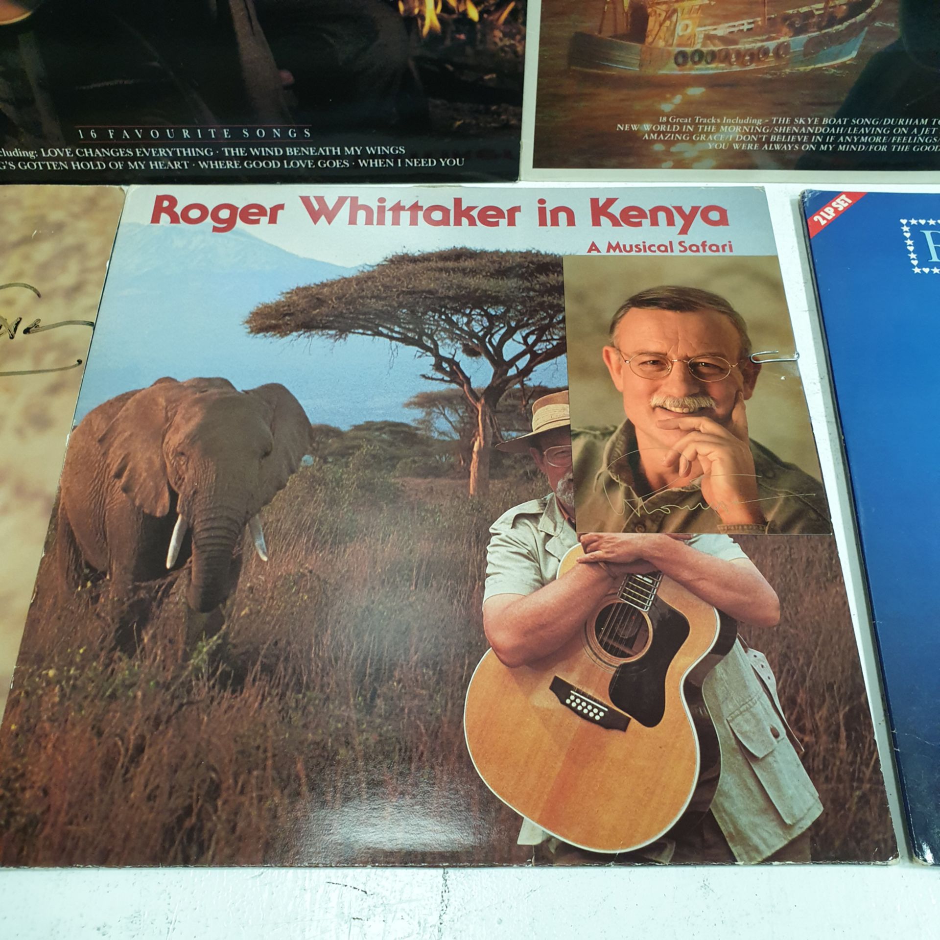 Selection of 6 Roger Whittaker Vinyl Records. Includes 1 Signed Book. - Image 8 of 9