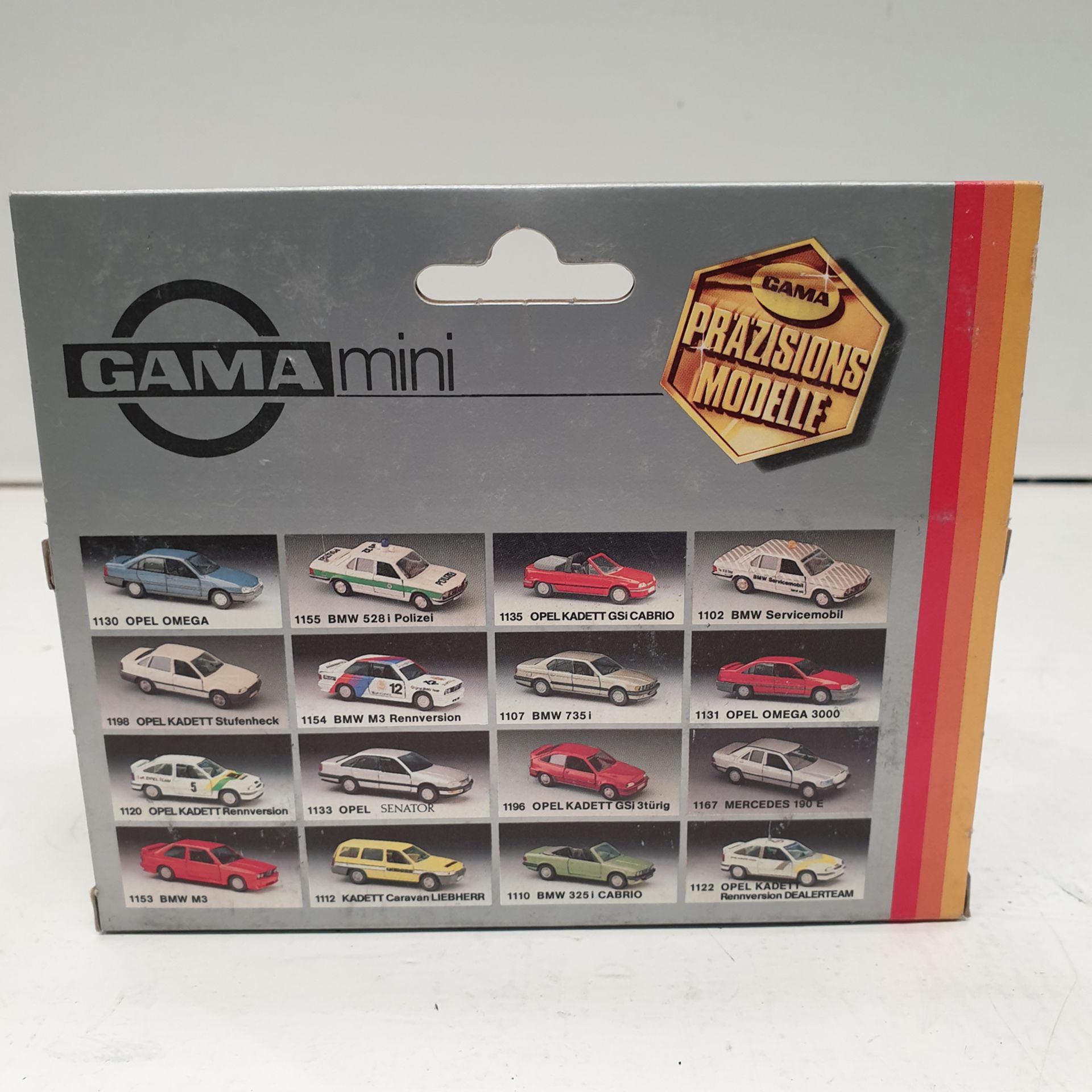 GAMAmini PR'A'ZISIONS MODELLE Opel Senator 1133 Car Model. In Original Packaging. - Image 3 of 5