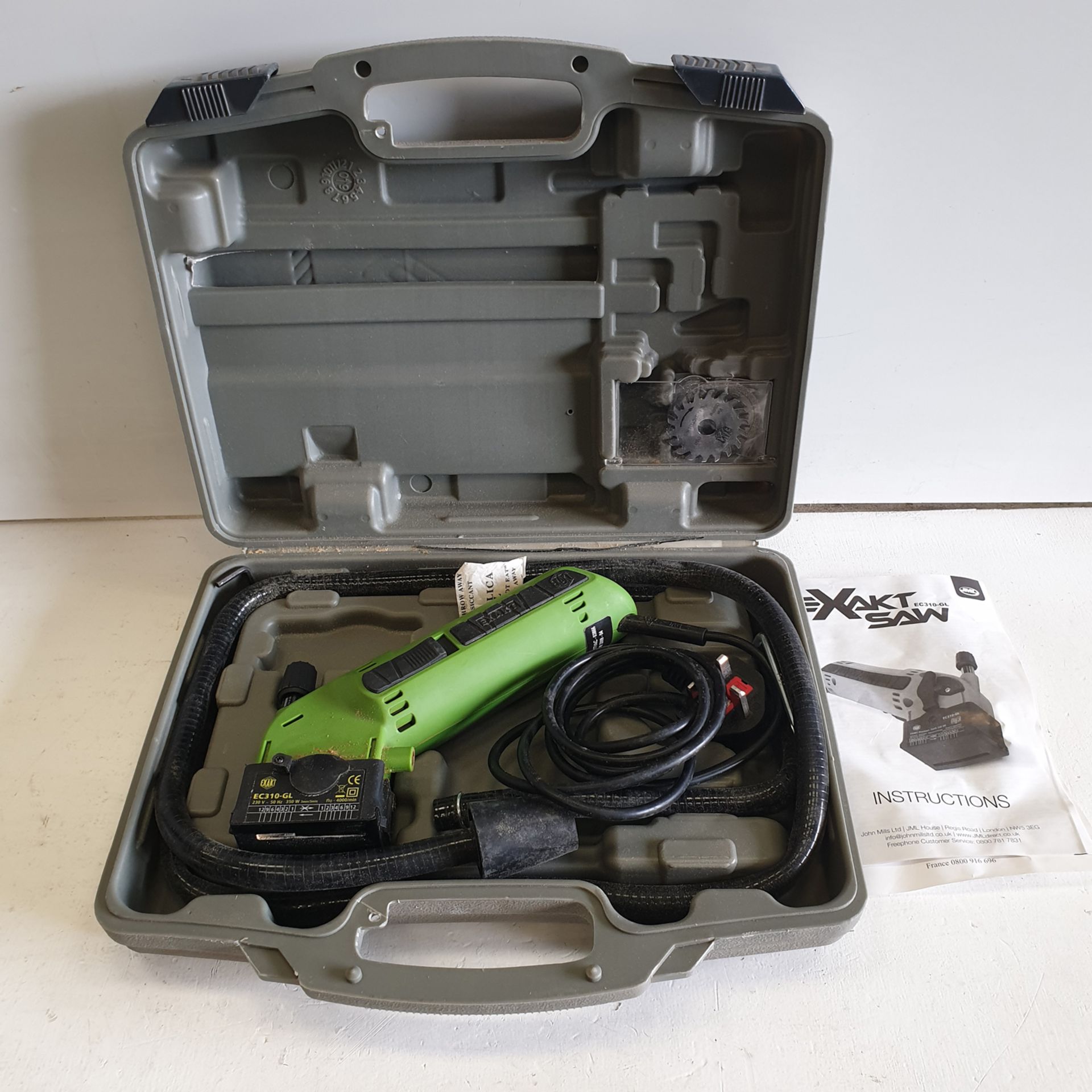 JML EXAKT Saw. Model EC310-GL. 230V. In Box.