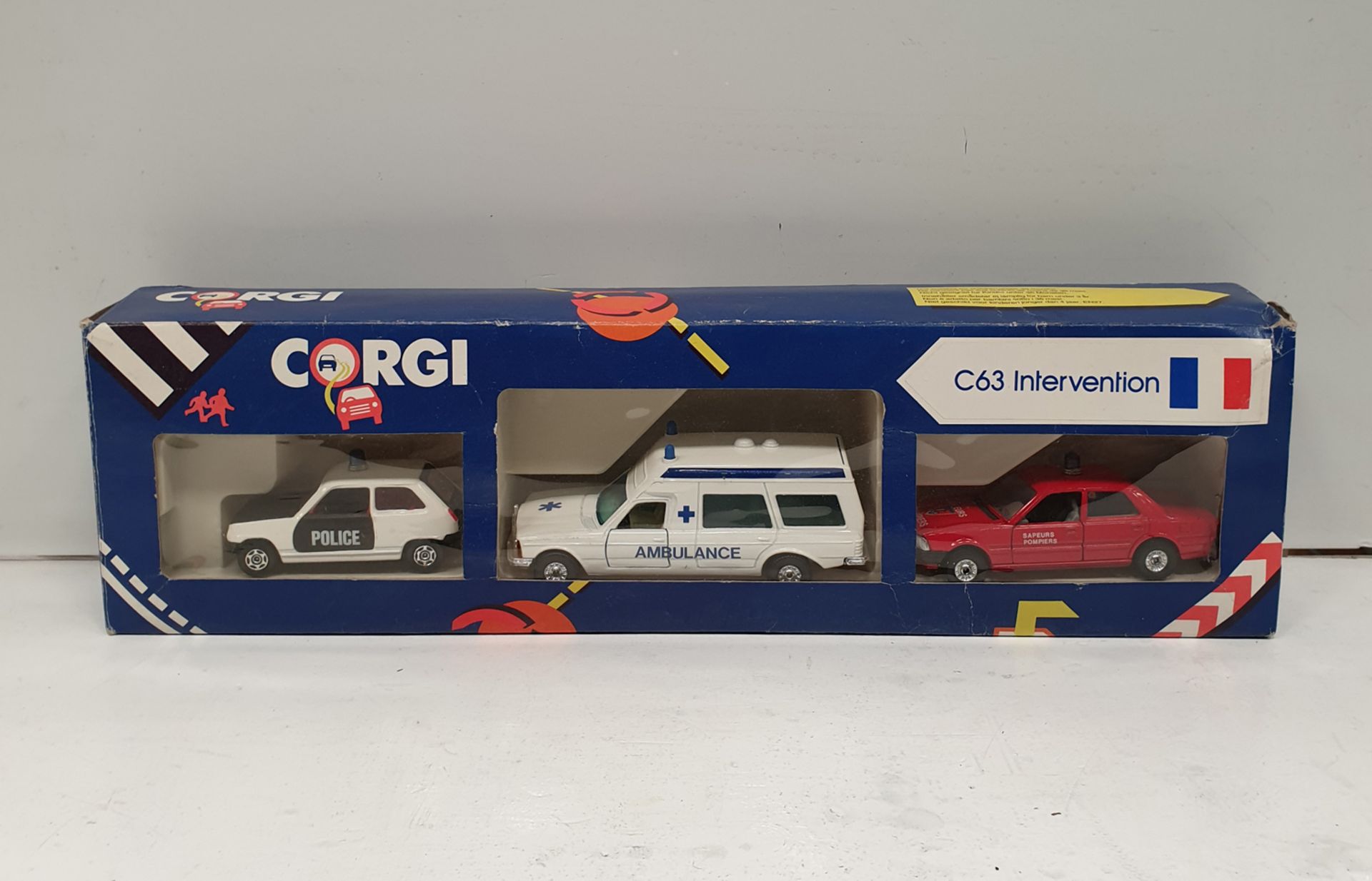 Corgi Model C63 Intervention Model Cars Set.