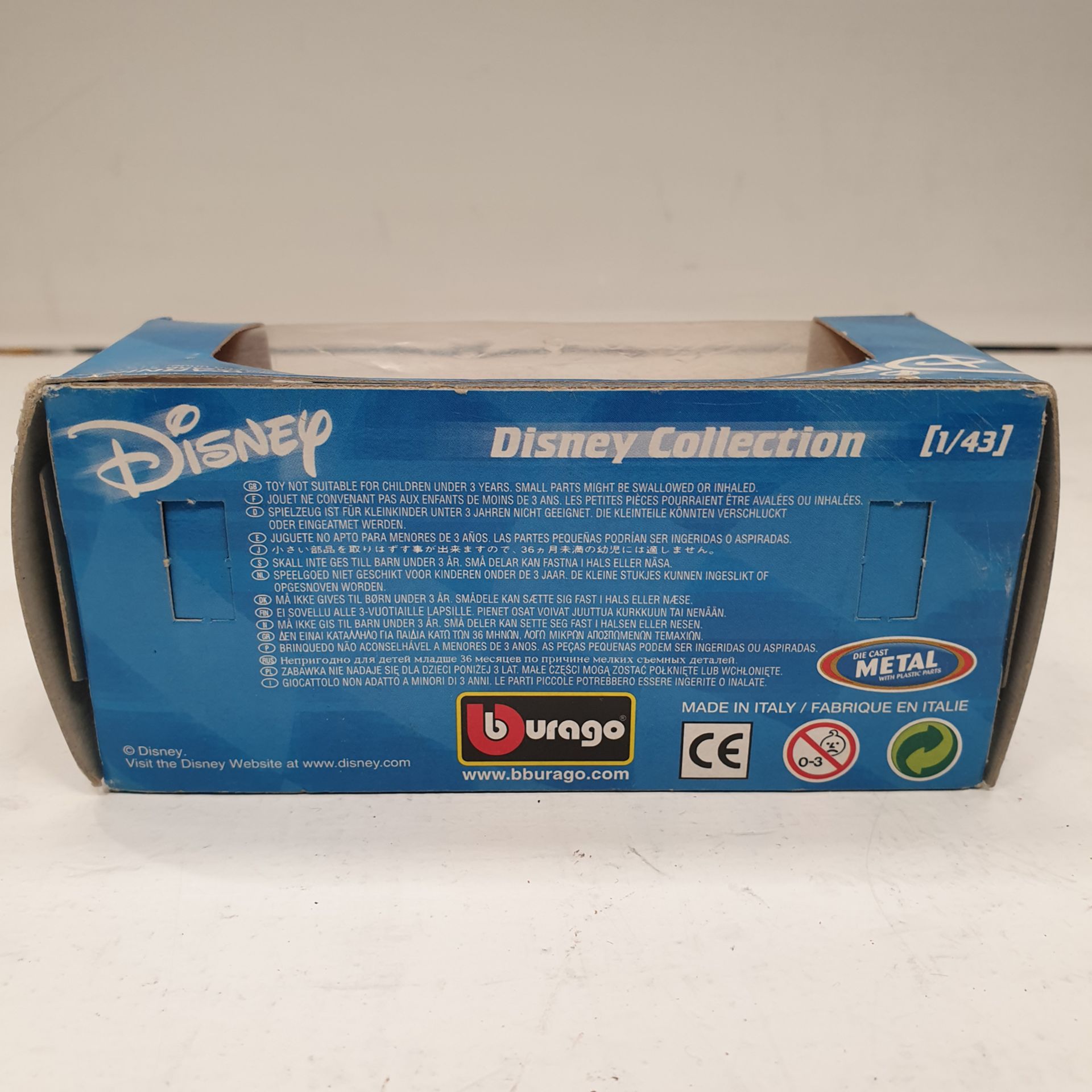 DISNEY Collection BBURAGO SPA Car Model. Scale 1/43. In Original Packaging. Made in Italy. - Image 2 of 4