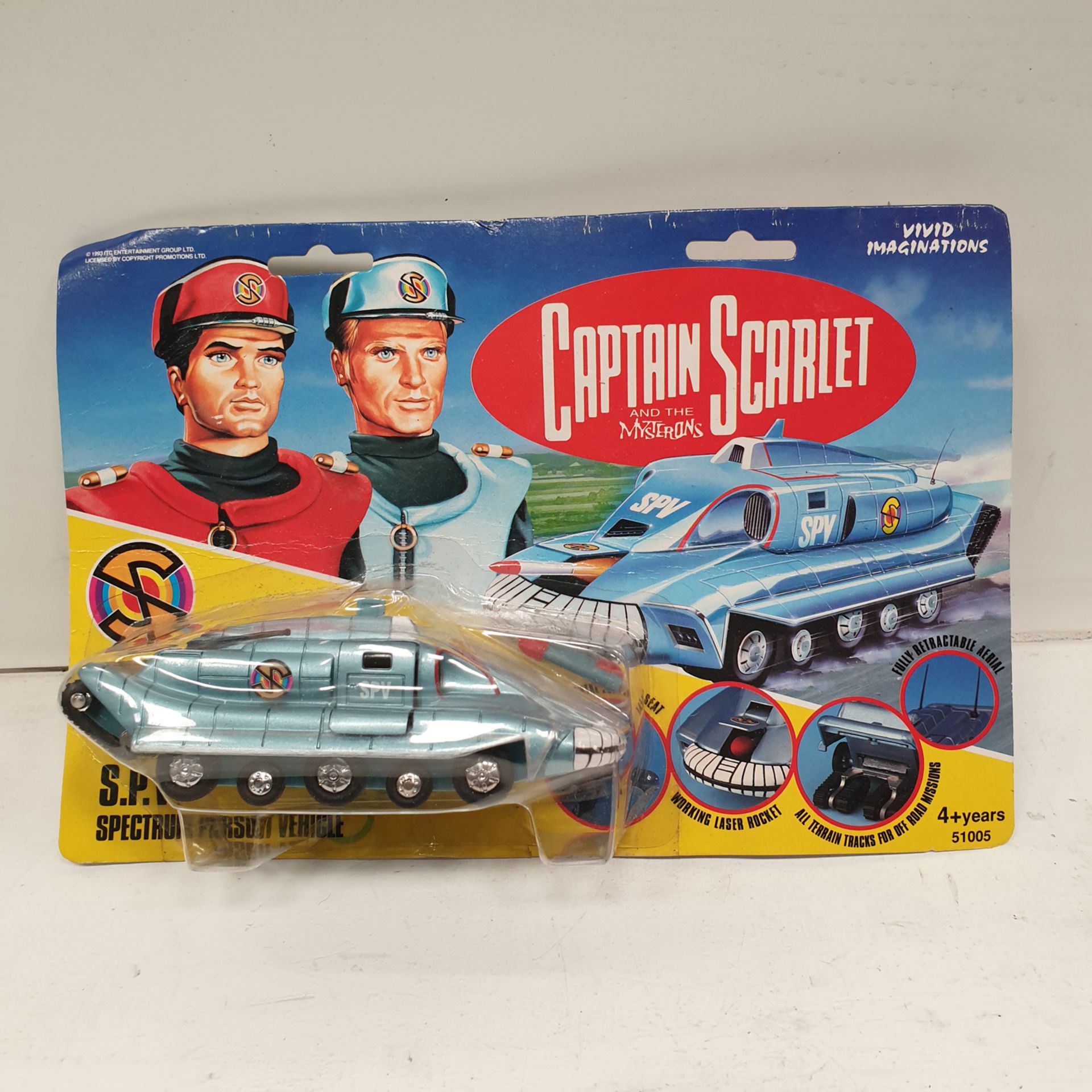 Vivid Imaginations Captain Scarlet and the Mysterons S.P.V (Spectrum Persuit Vehicle) Model.