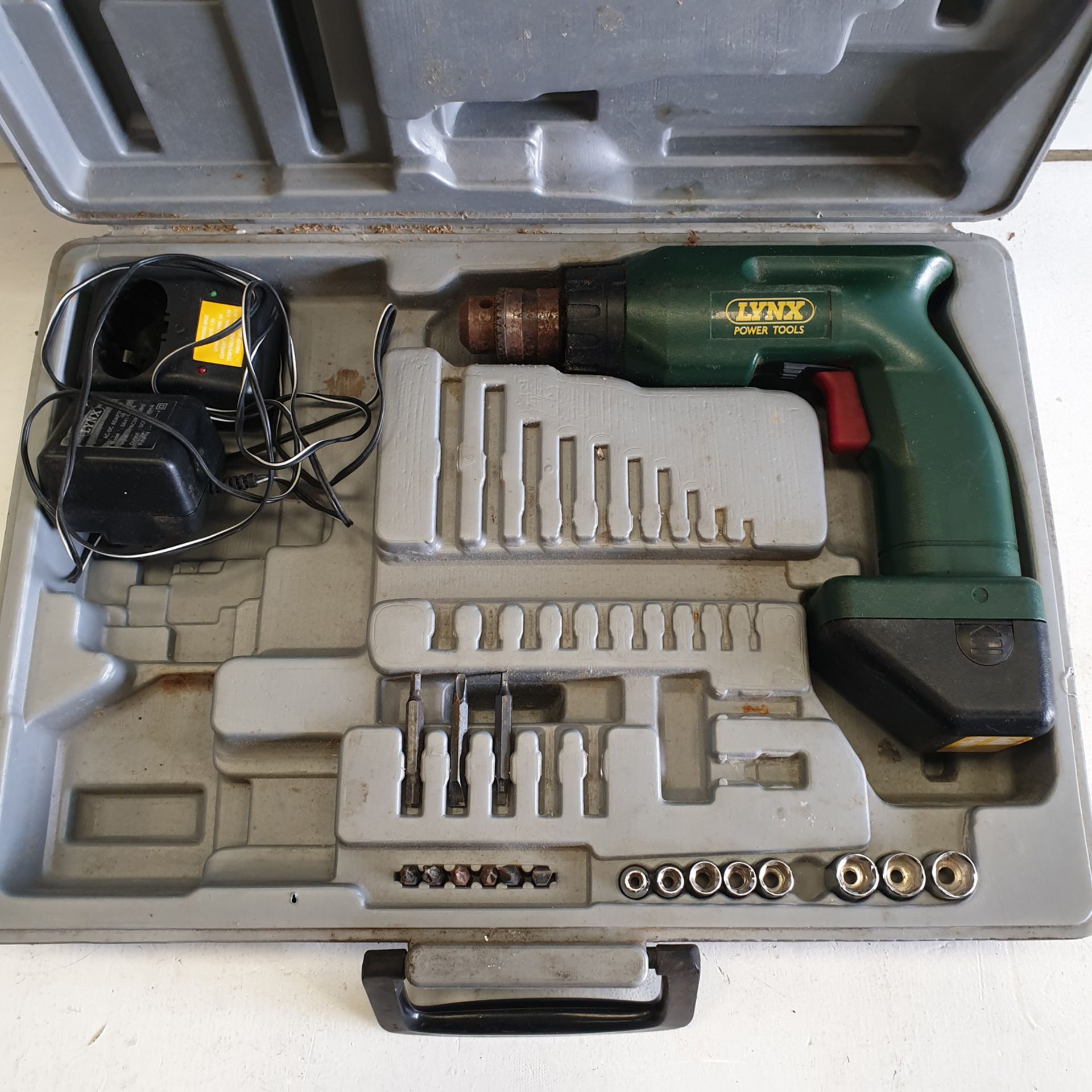 Lynx Power Tools Drill. With Battery & Charger. In Box. - Image 2 of 6