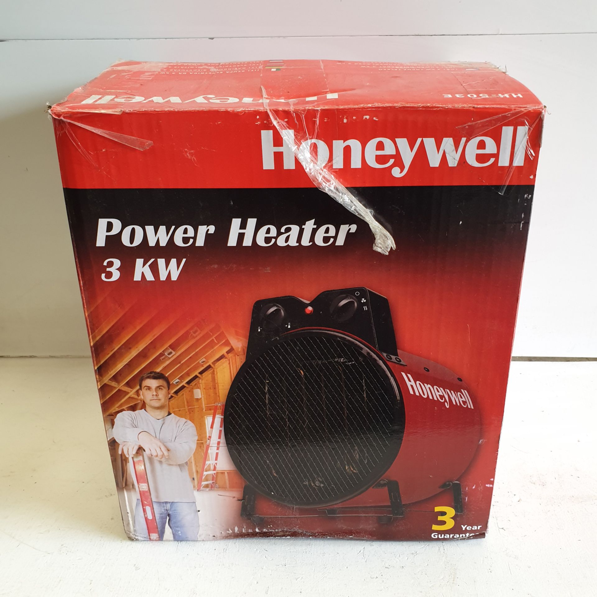 Honeywell Model HH-503E 3KW Power Heater. In Box with Instructions.