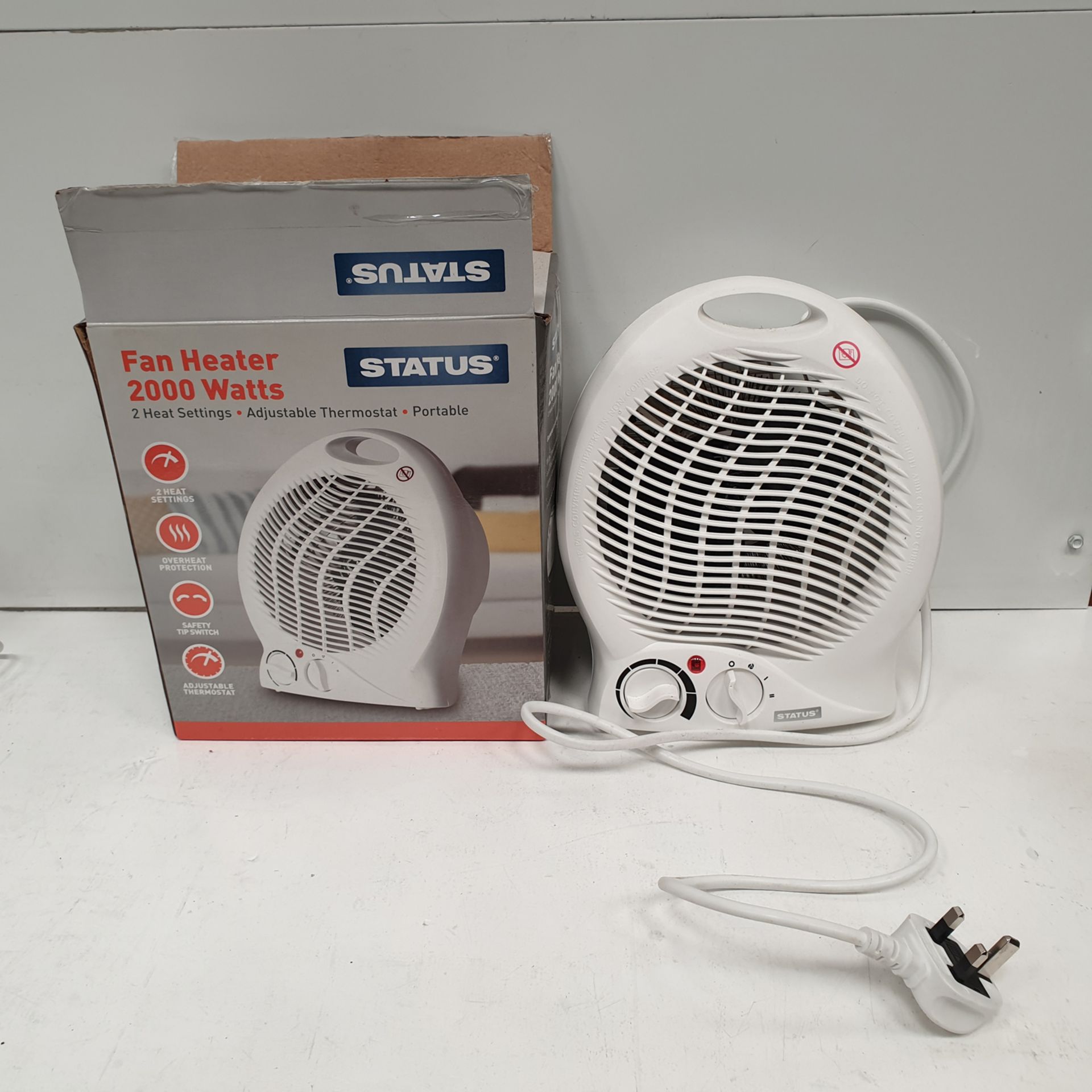 Status 2000 Watts Fan Heater.