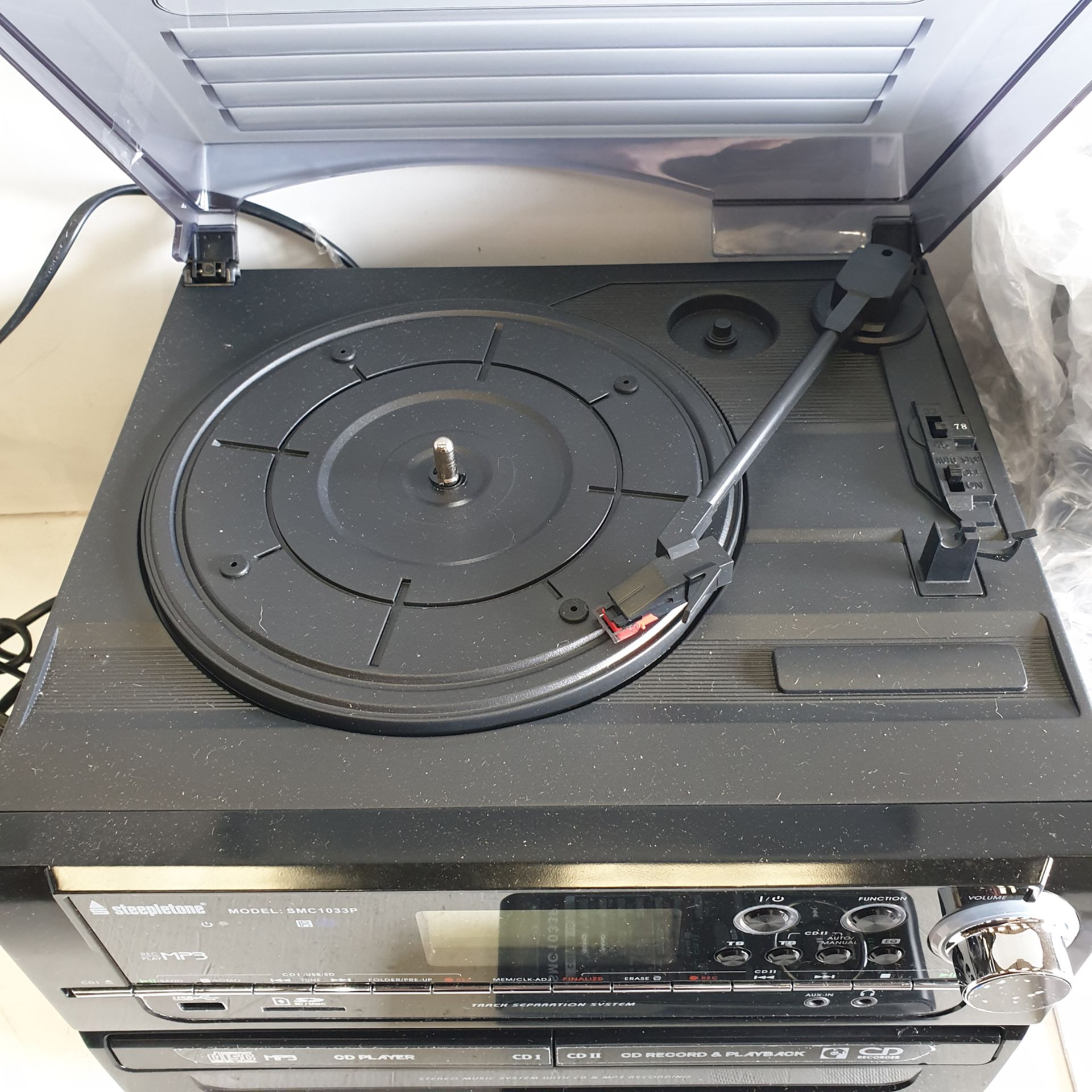 Steepletone Model SMC1033P 6-in-1 Music System. - Image 3 of 6