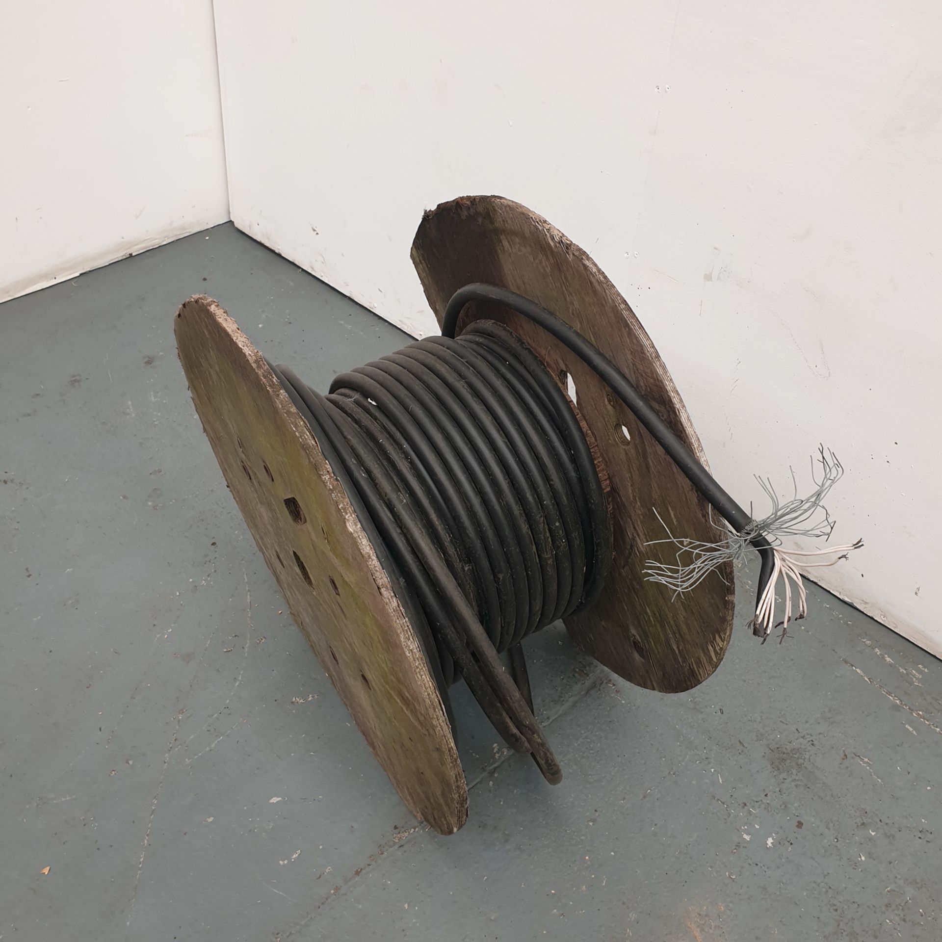 Large Reel of 12 Core Aurmored Cable as Lotted.