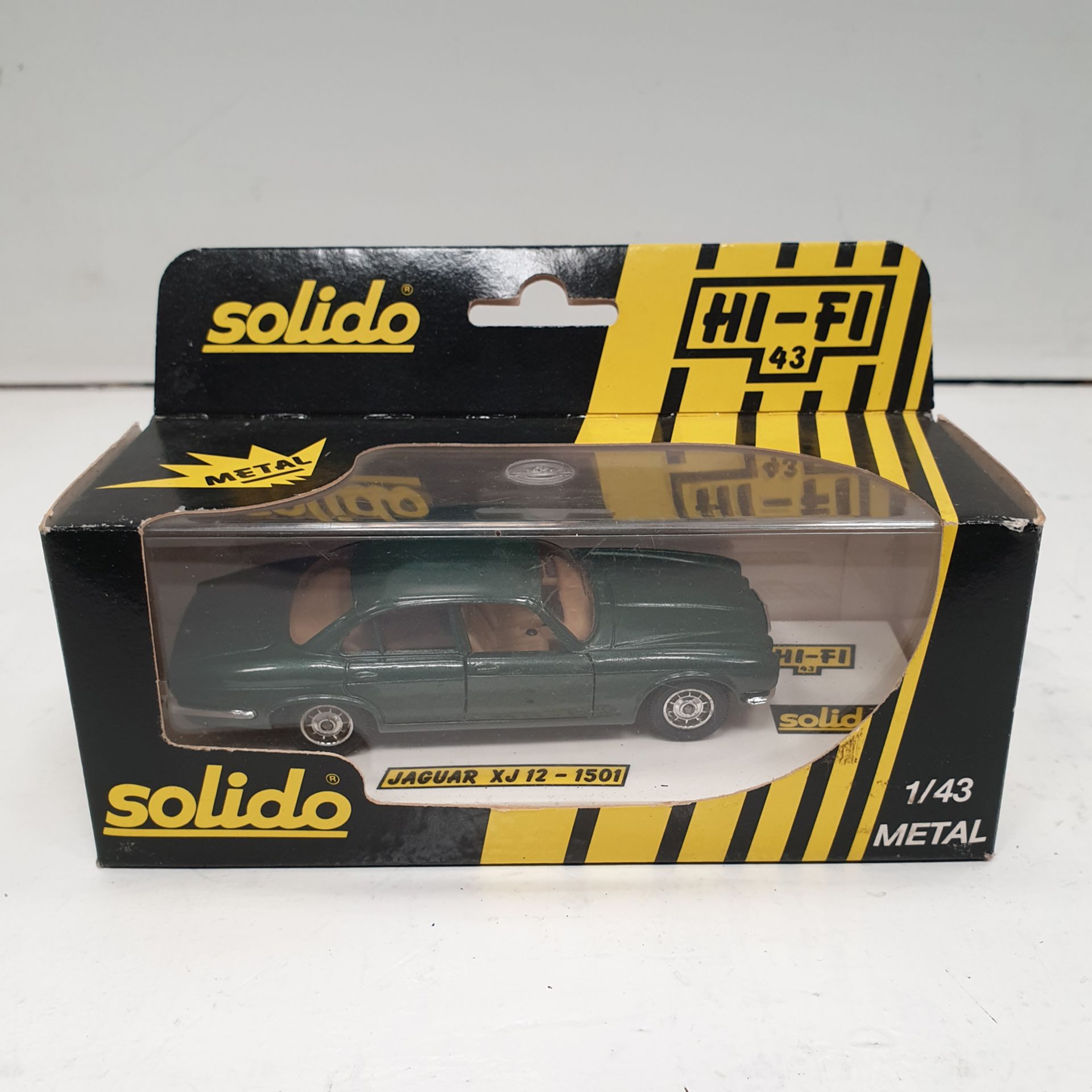 Solido HI-FI 43 Jaguar XJ 12 - 1501 Metal Car Model. Scale 1/43.