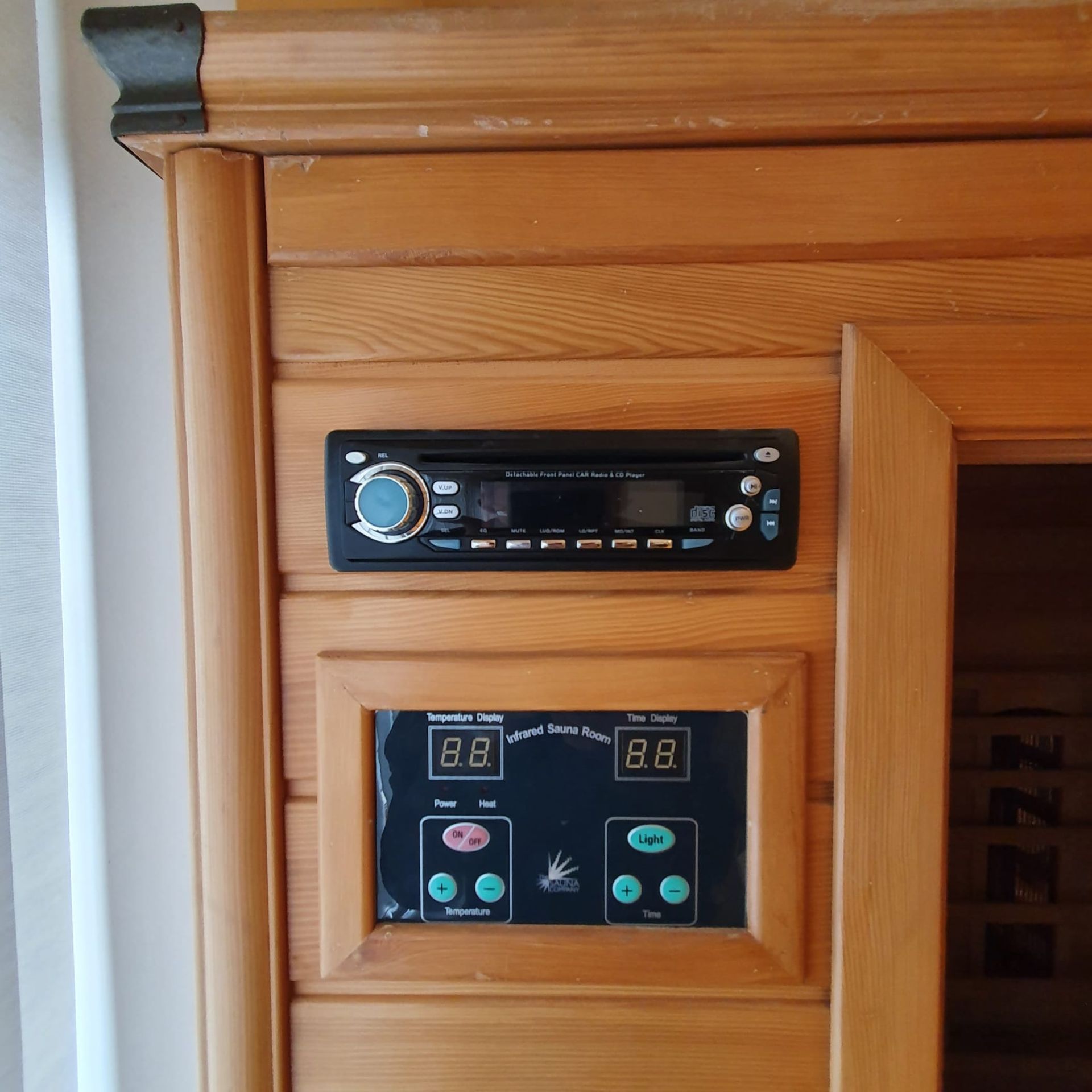 Infrared Sauna Room with Music System. Approx 1550mm Width, 1100mm Deep, 1900mm High. - Image 8 of 10