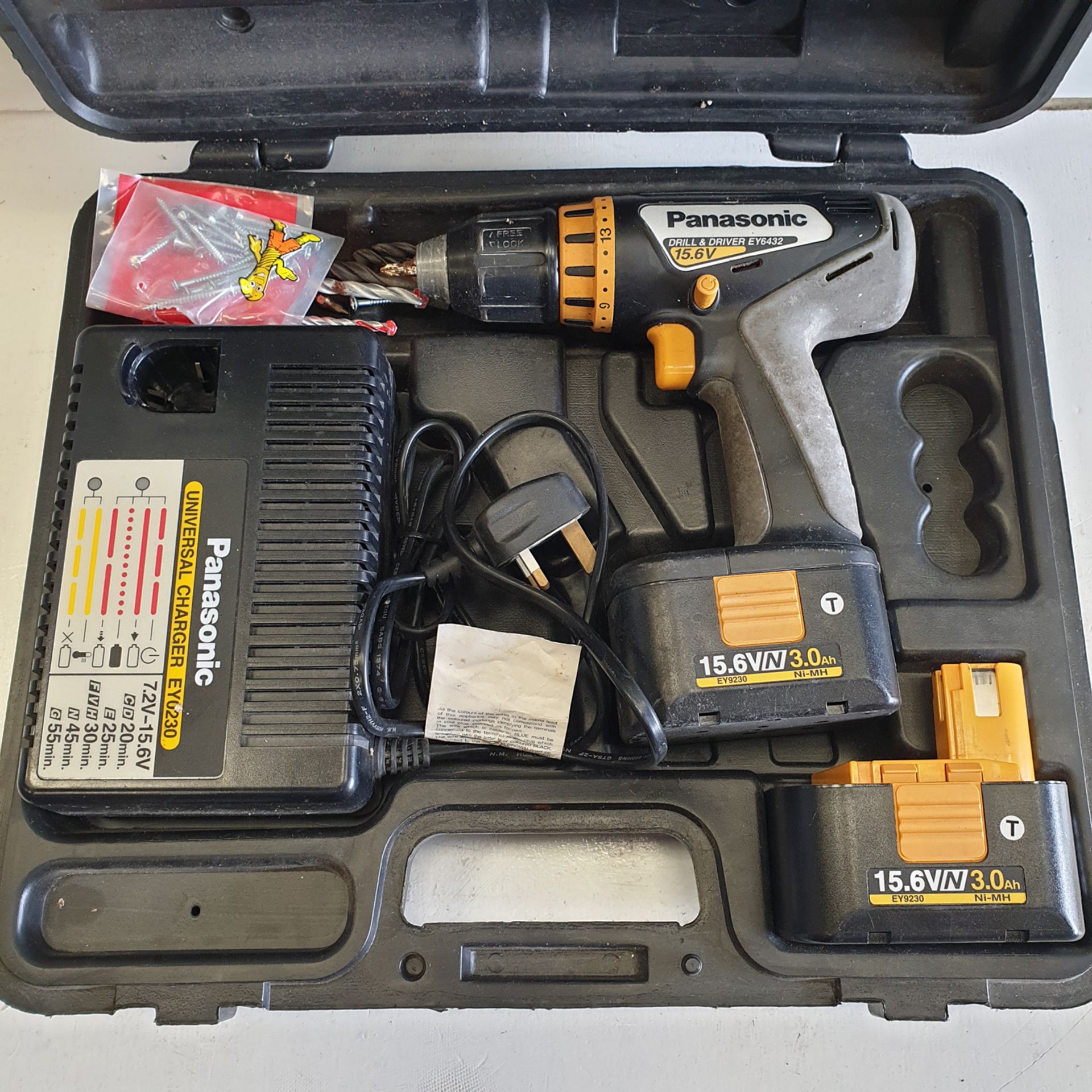 Panasonic Model EY6432 NQKW Drill & Driver. 15.6V. With Battery & Charger. In Box. - Image 2 of 5