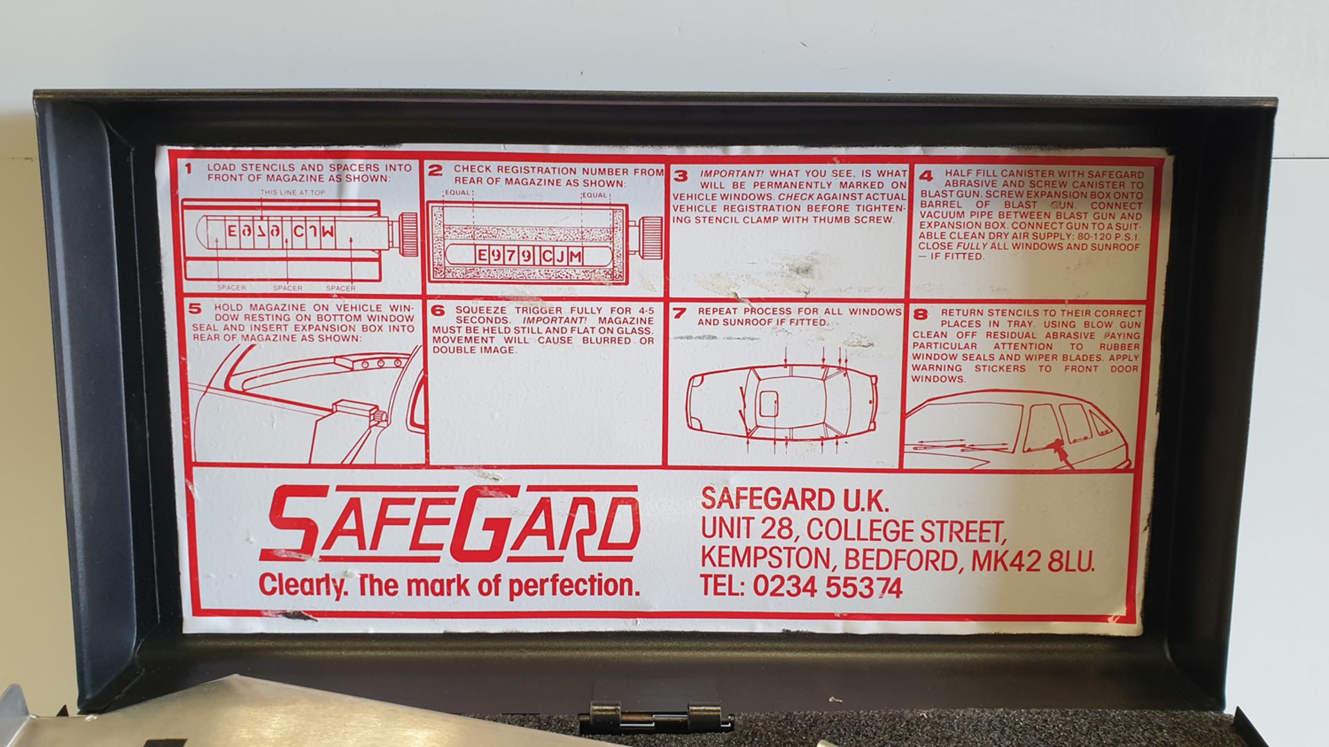 SafeGuard Marking System With Accessories. - Image 3 of 8