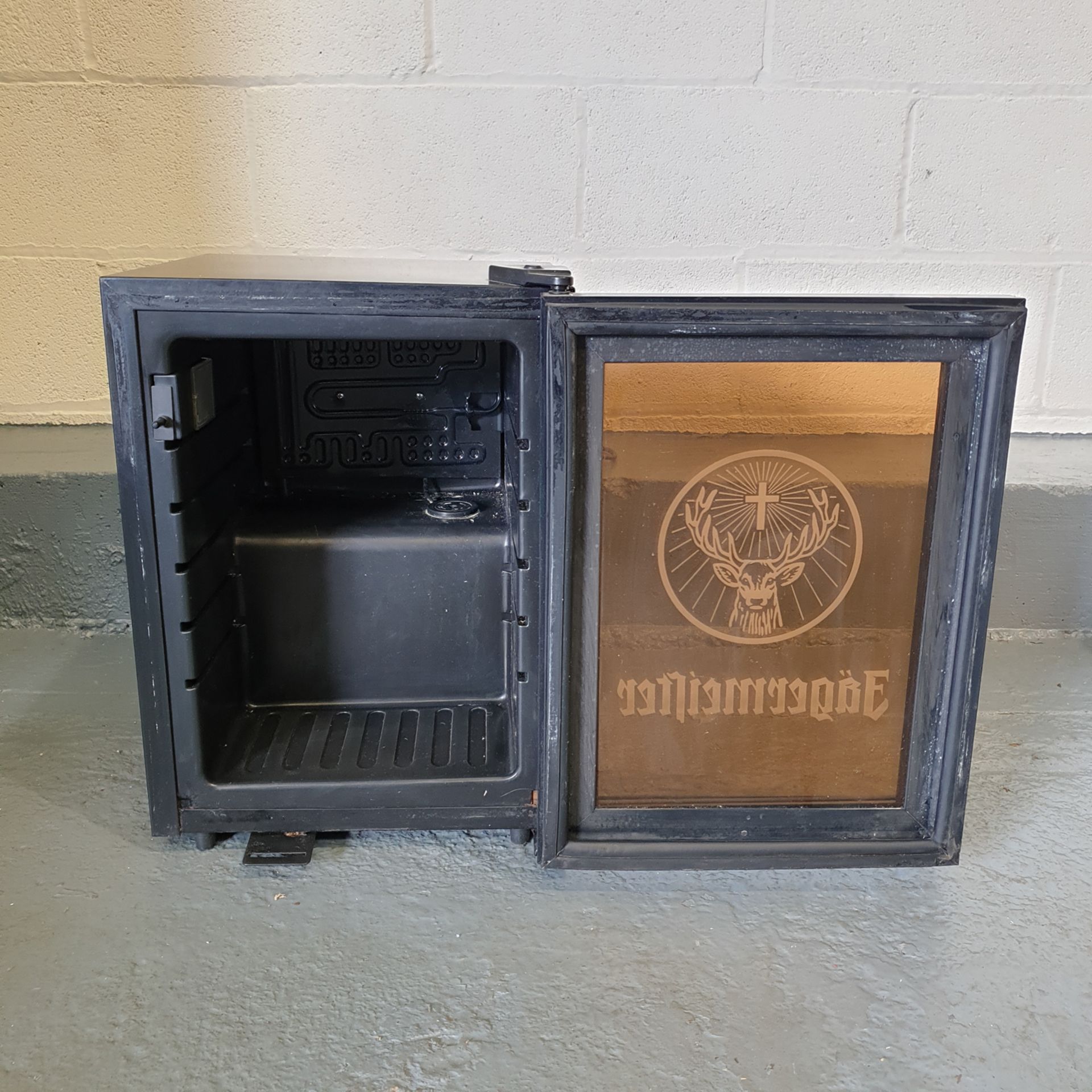 Jagermeister Black Mini Fridge. Dimensions 350mm x 430mm x 480mm H. - Image 4 of 4