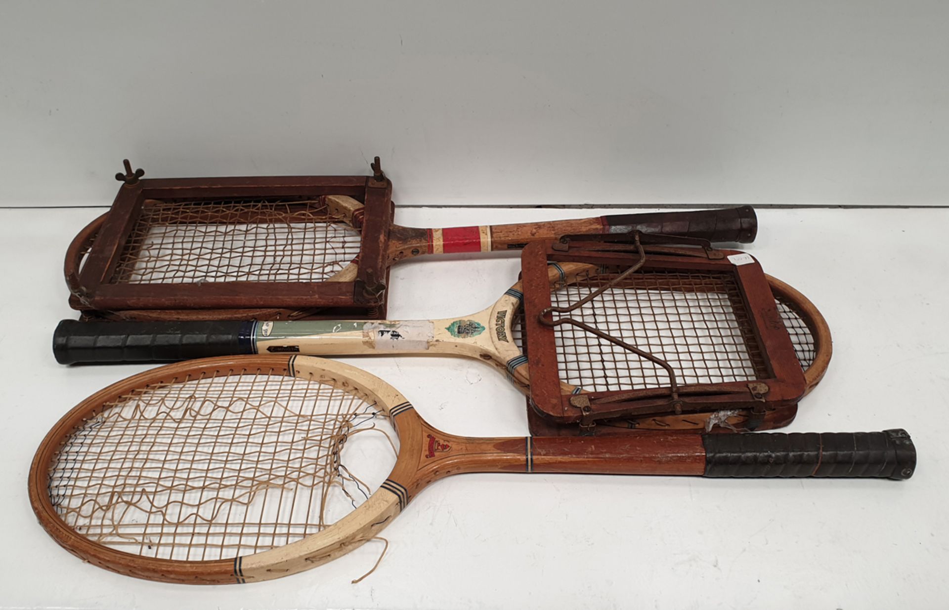 3 x Rackets as Lotted.