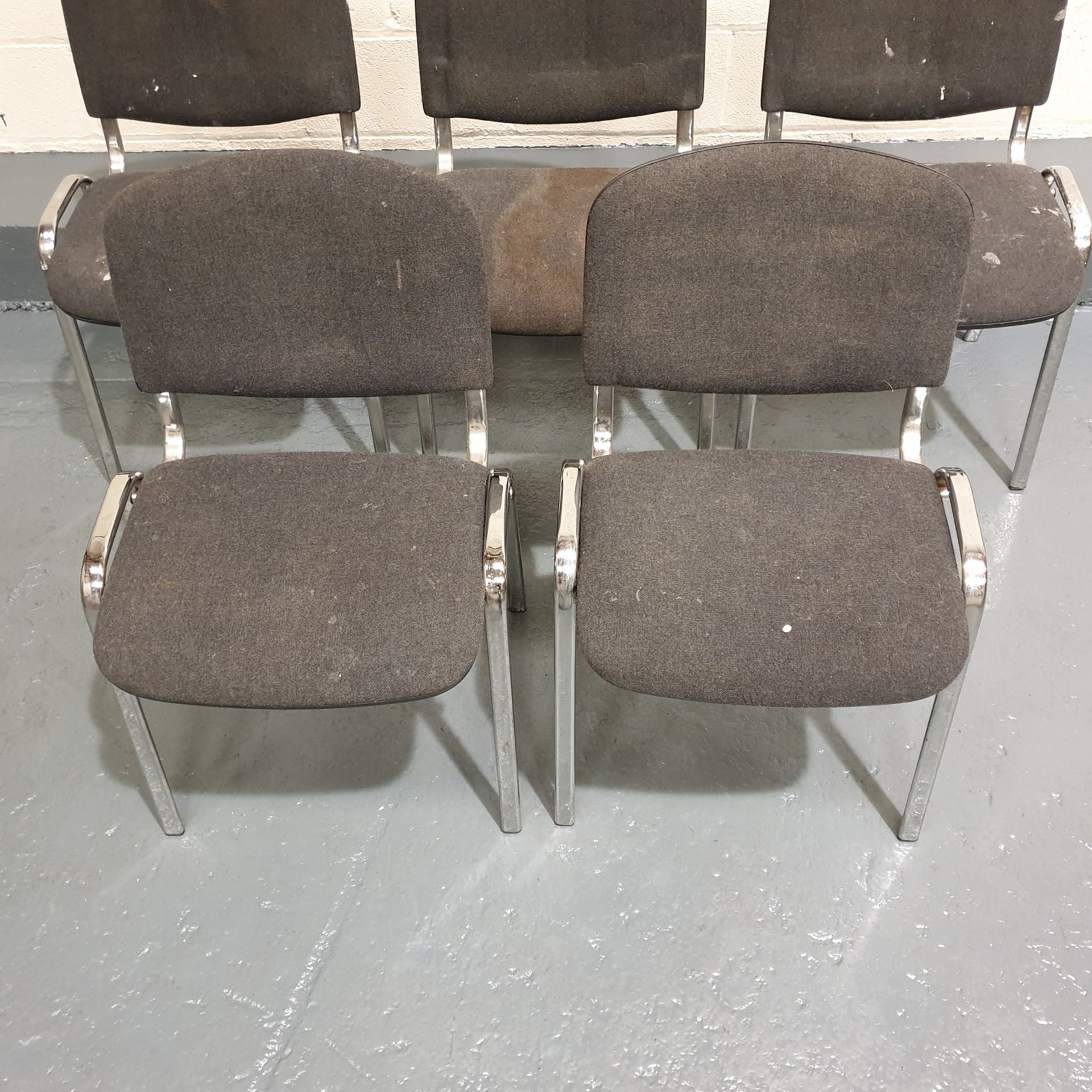 5 x Stackable Chairs. - Image 2 of 3