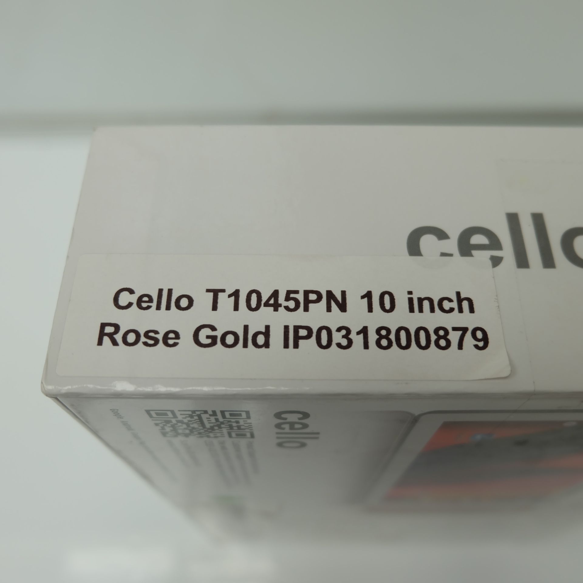 Cello Model T 1045PN 10 Inch Quad Core Tablet. (Rose Gold) Version Android 7.0. 1 GB RAM. - Image 4 of 7