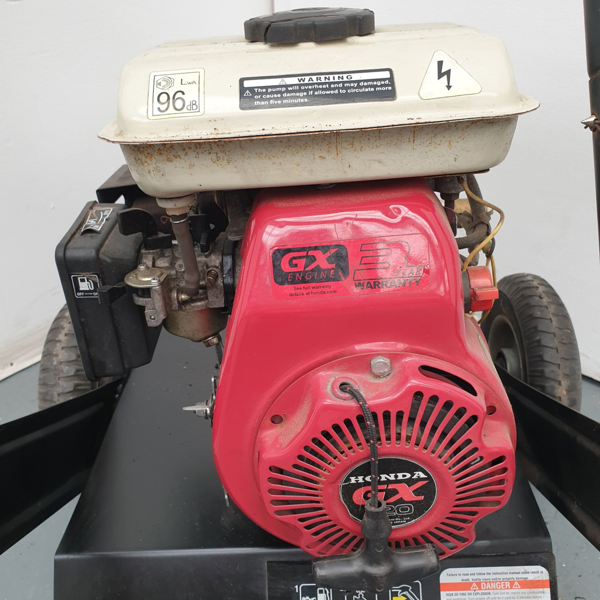 Clarke Power Wash. 200 BAR 2940 PSI. Honda GX 120 Motor. - Image 5 of 8