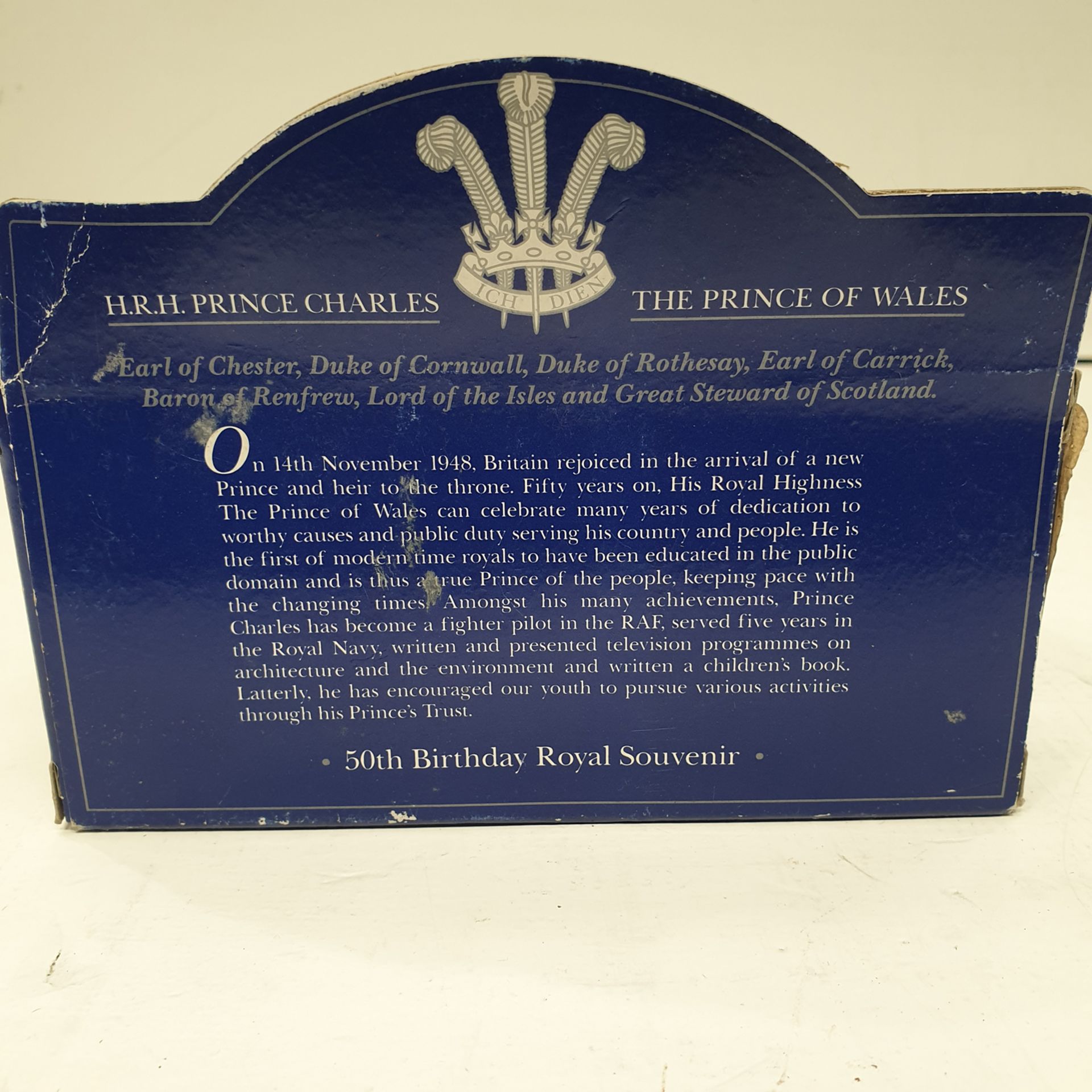 Lledo PLC 'Days Gone' H.R.H Prince Charles The Prince of Wales 50th Birthday Royal Souvenir. - Image 3 of 5