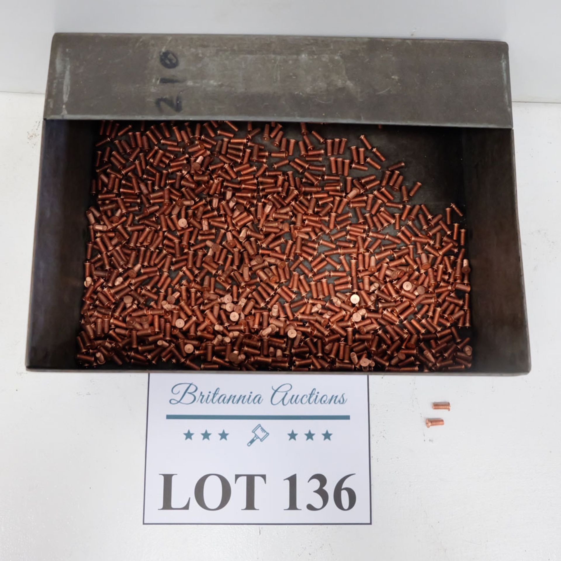 Quantity of Welding Studs as Lotted. Labelled M4 x 10 CD Type Stud. - Image 2 of 4