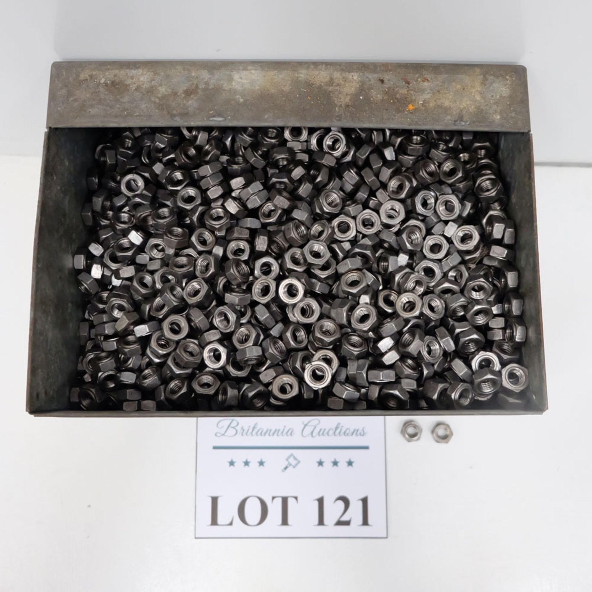 Quantity of Hex Nuts as Lotted. Labelled M8 Mild Steel. - Image 2 of 4