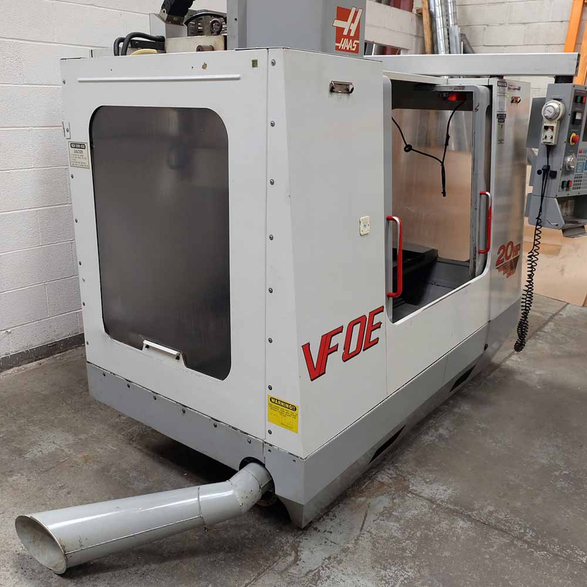 HAAS Model VFOE 3 Axis 20 HP VMC With 4th Axis and Tailstock. - Image 8 of 15