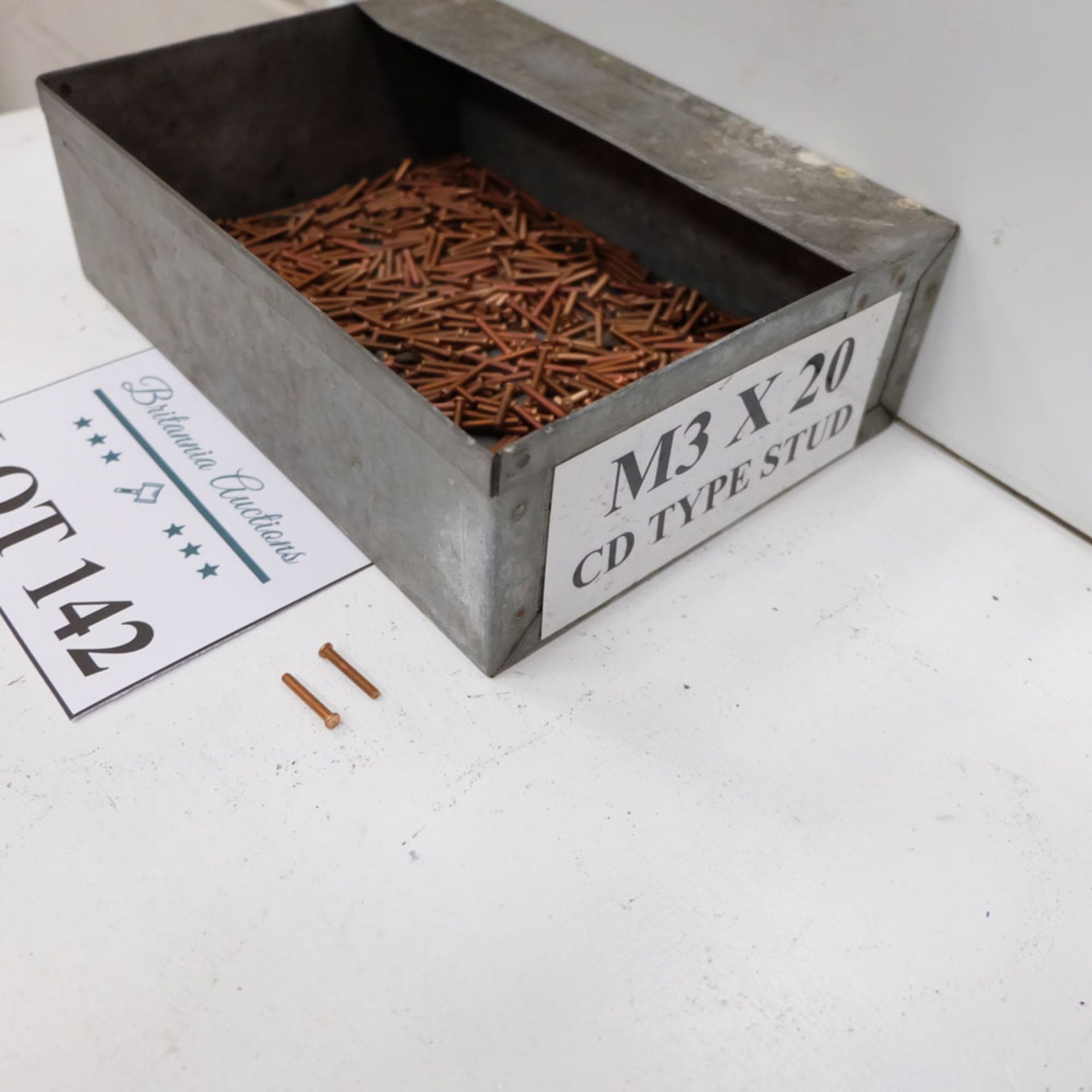 Quantity of Welding Studs as Lotted. Labelled M3 x 20 CD Type Stud. - Image 4 of 4