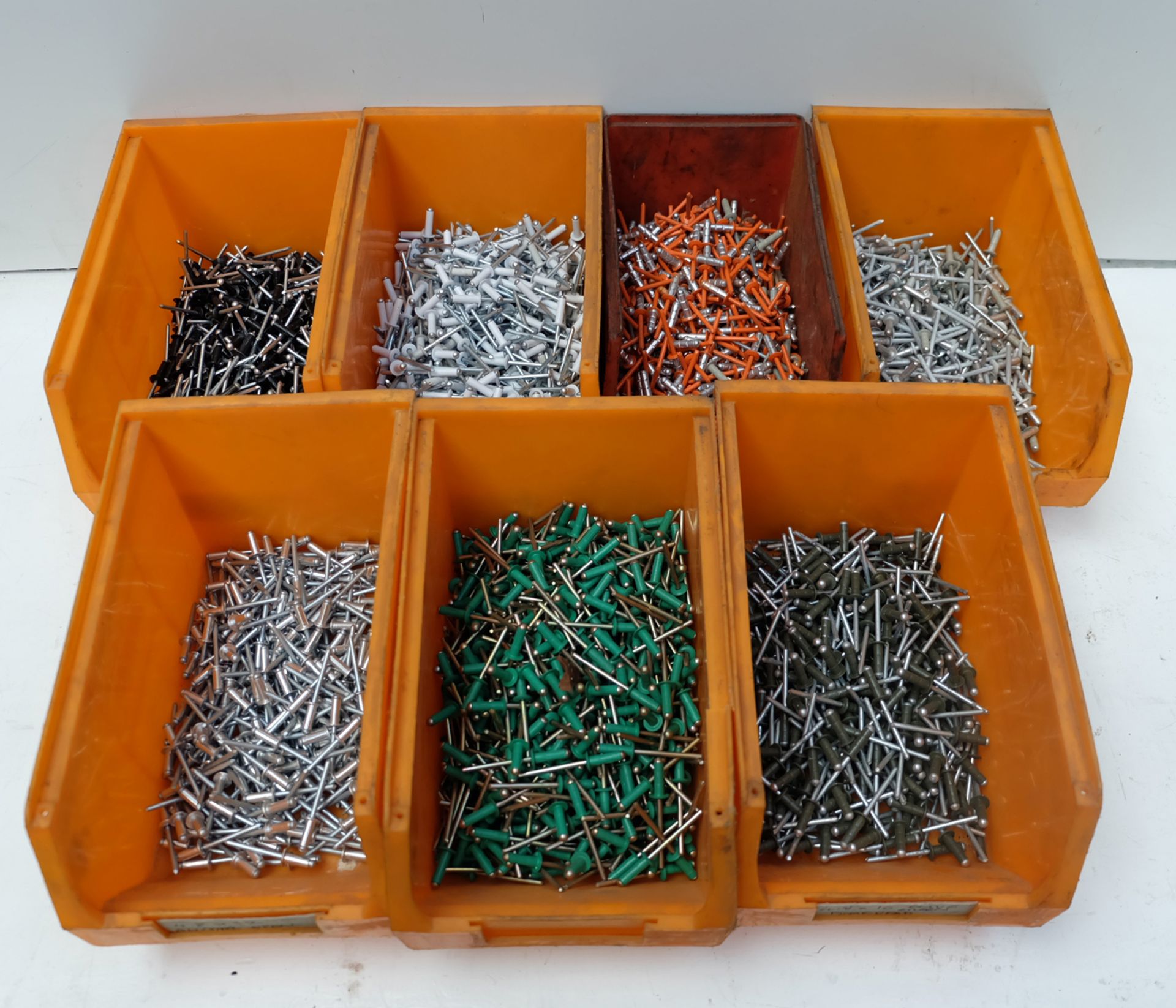 Large Selection of Various Size Rivets as Lotted.