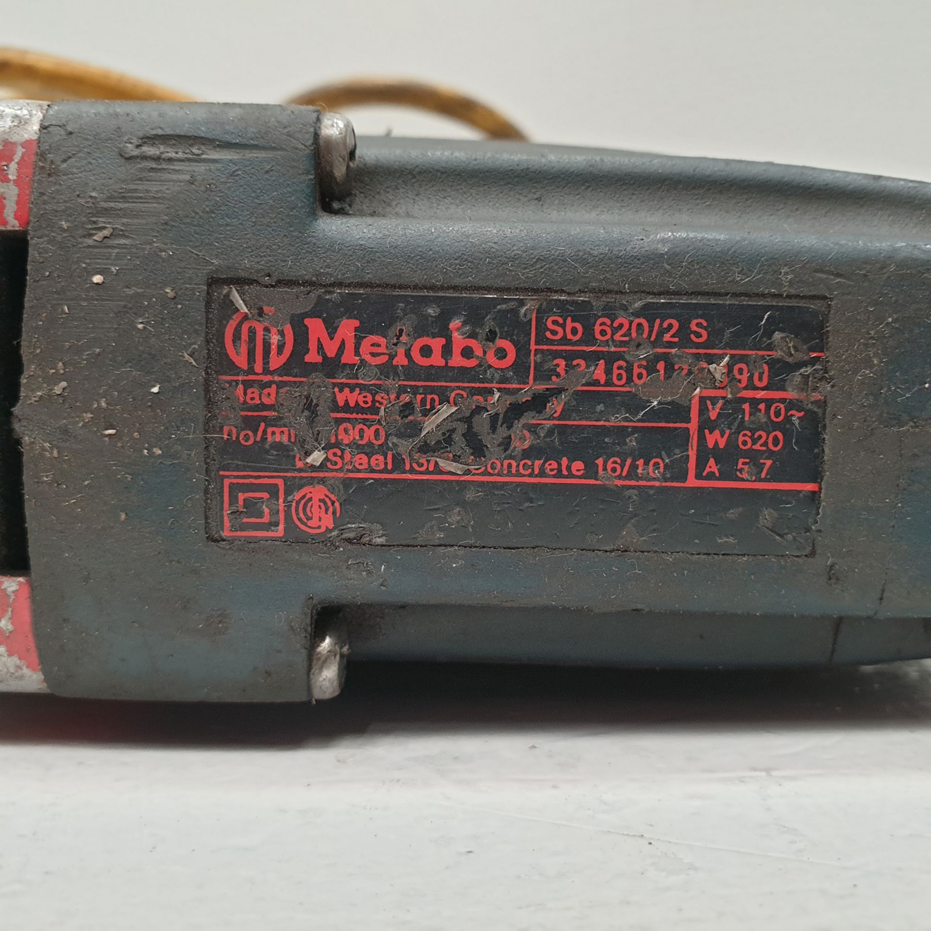 Metabo Model sb 620/2 S. 110V Drill. - Image 3 of 3