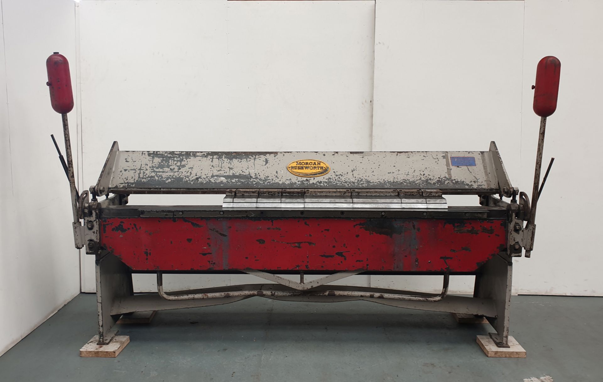 Morgan Rushworth Model BP100/14 Box & Pan Folding Machine.