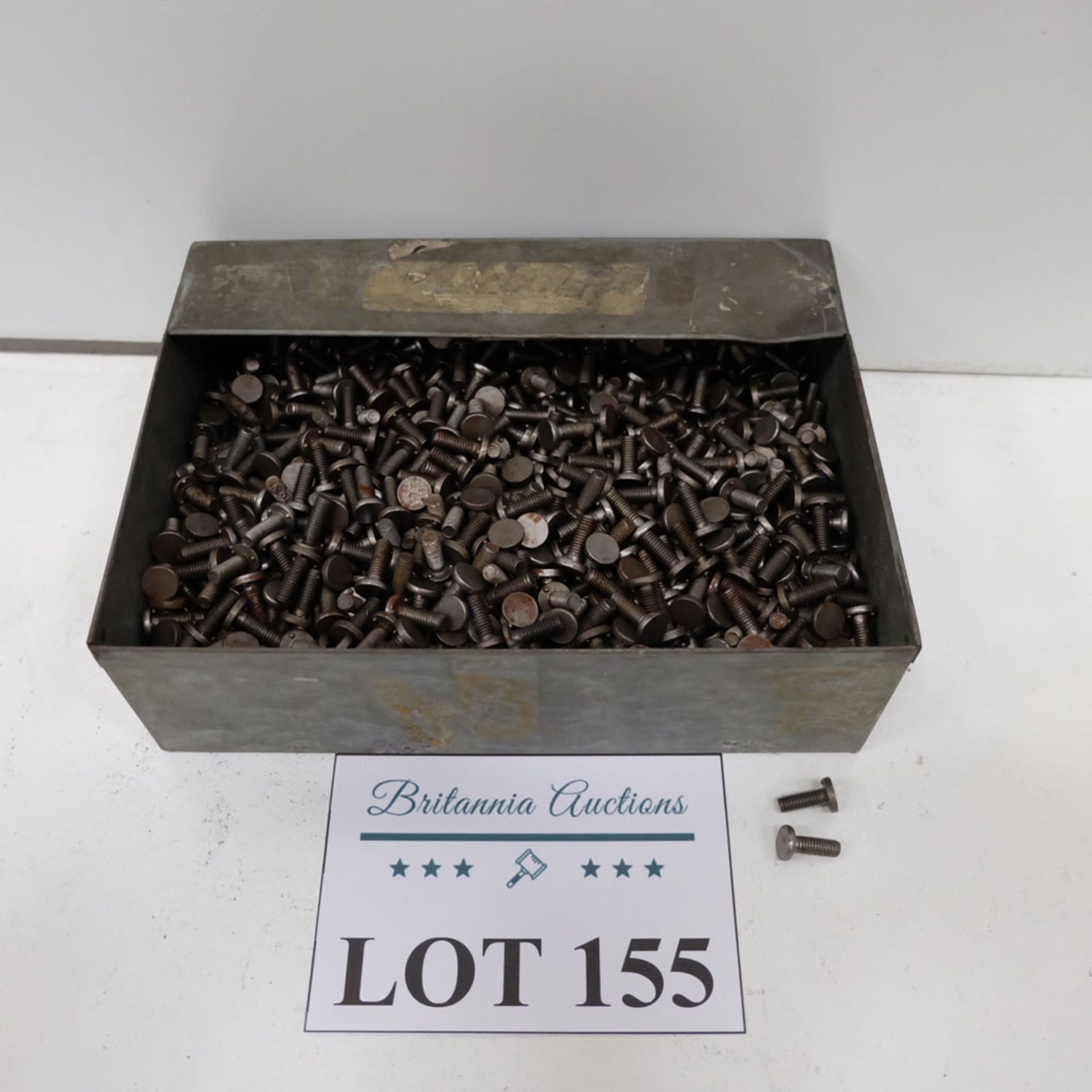 Quantity of Weld Bolts as Lotted. Labelled M6 x 16 Weld Bolt.