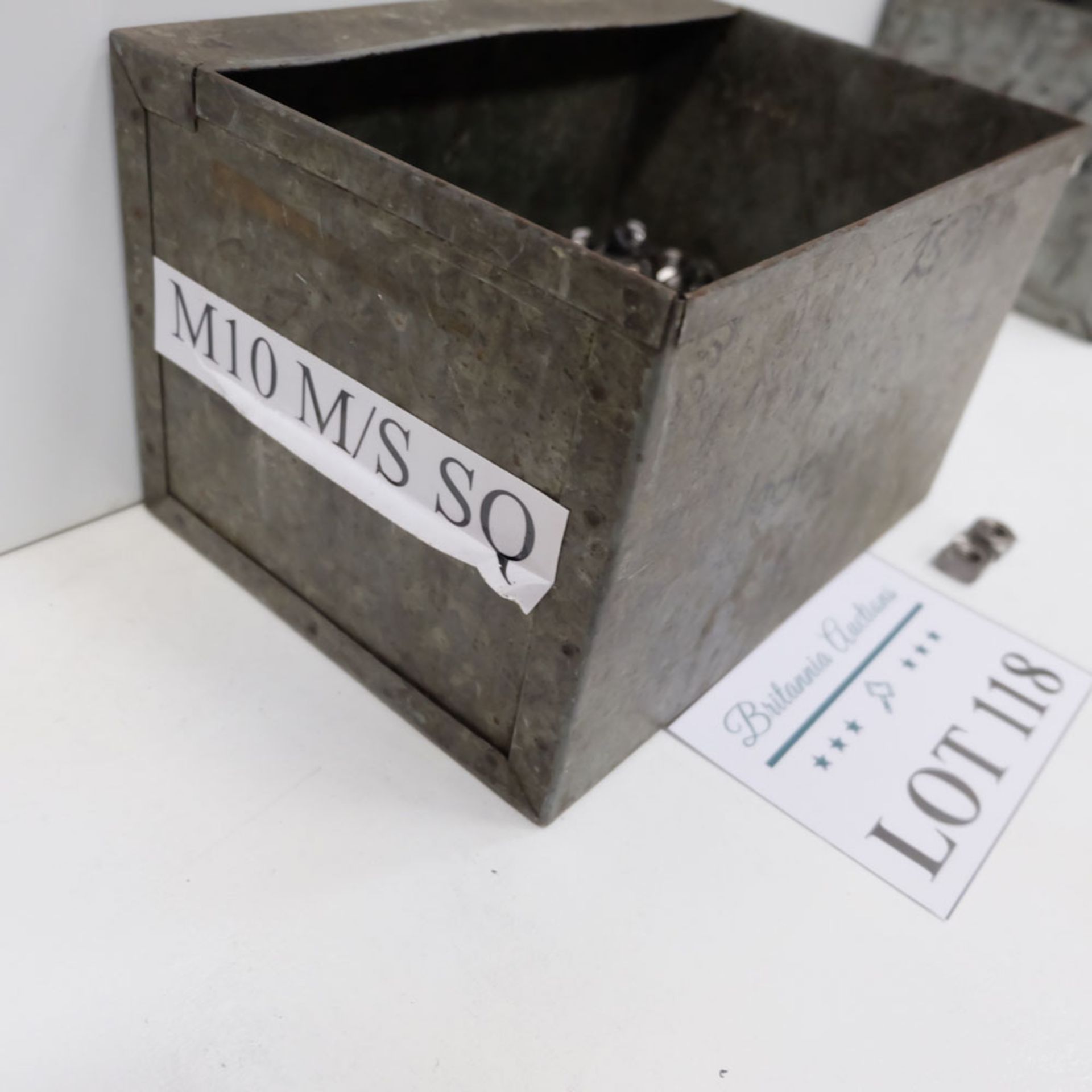 Quantity of Square Nuts as Lotted. Labled M10 Mild Steel. - Image 4 of 4