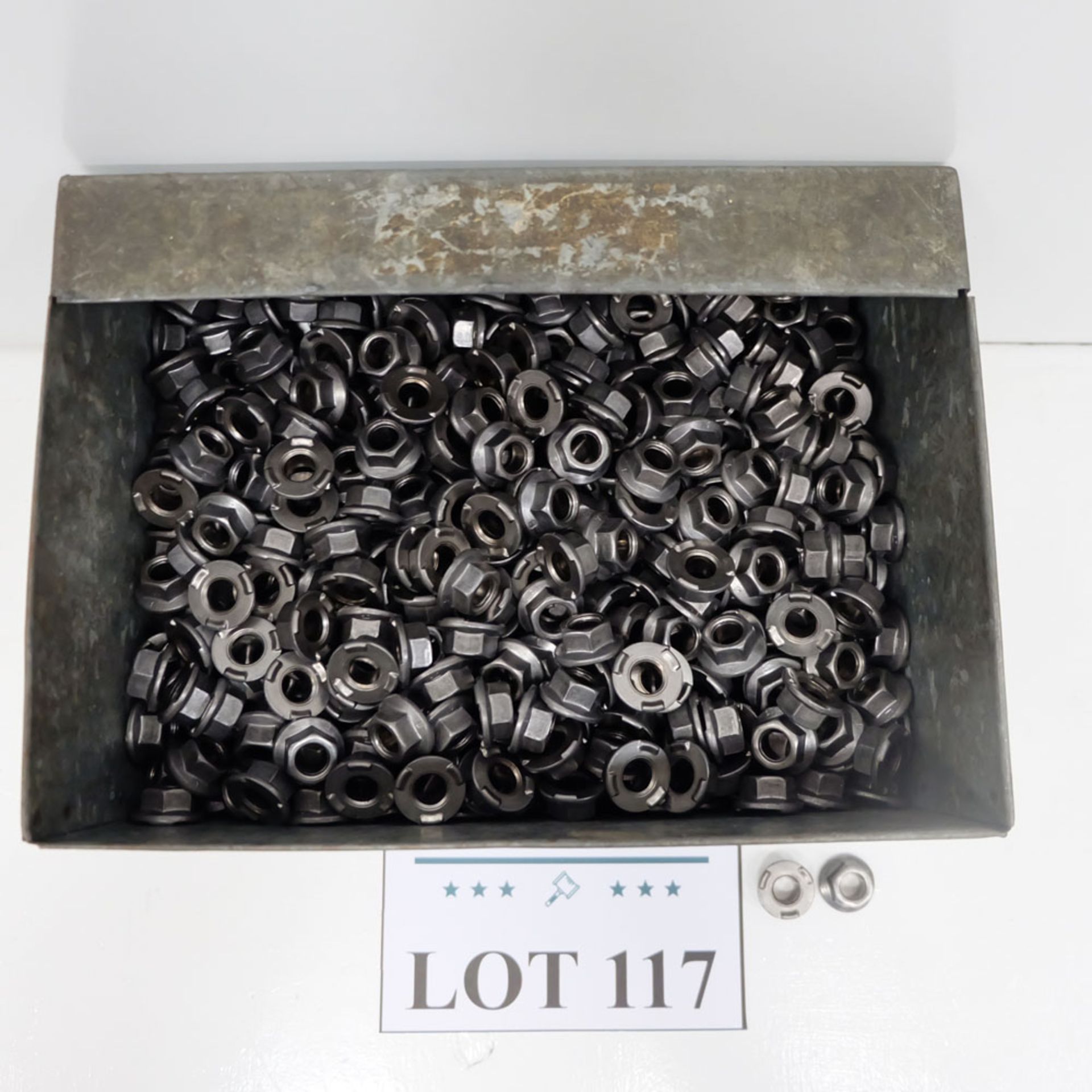 Quantity of Hex Nuts as Lotted. Unlabelled. - Image 2 of 3