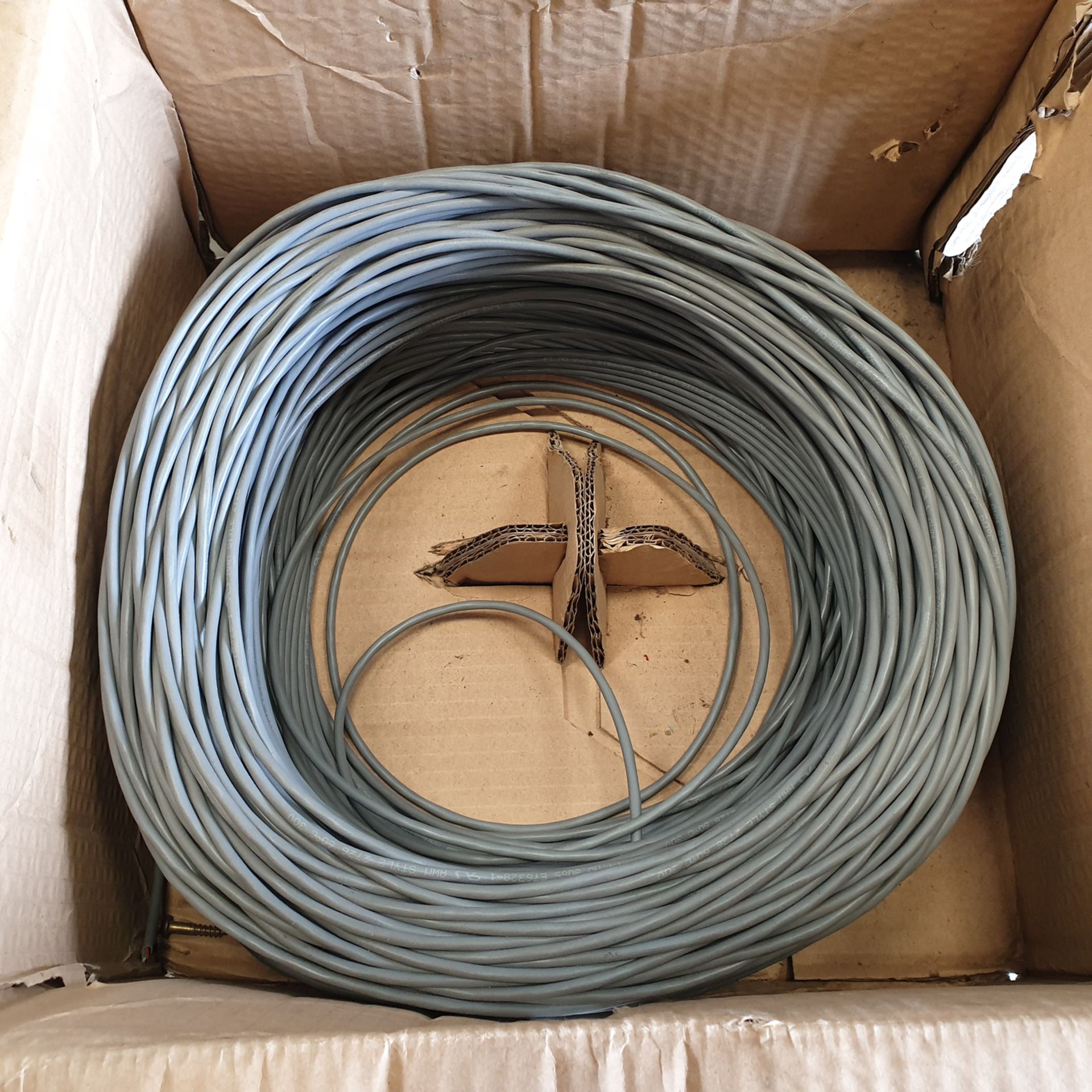 Box of Grey Cardinal Cable. - Image 2 of 3