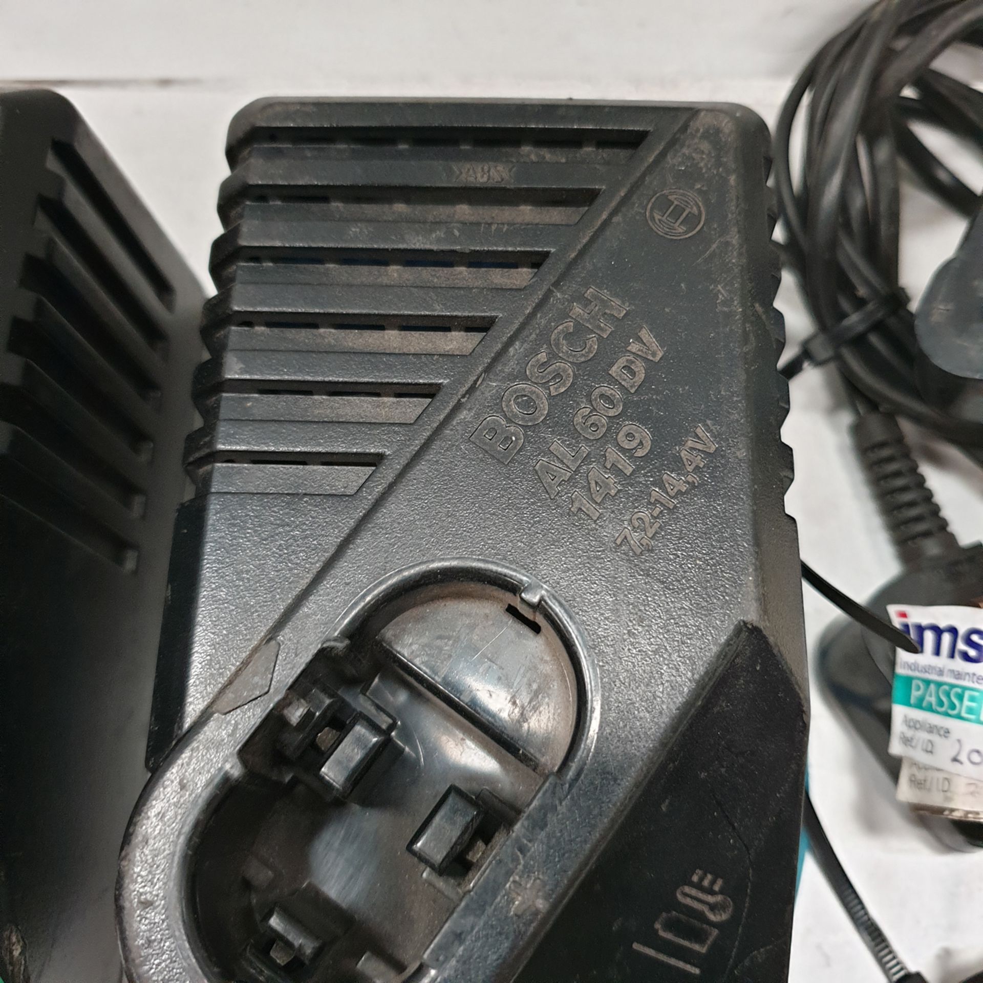 4 x BOSCH AL60DV Battery Chargers. 7.2-14.4 Volts. - Image 4 of 5