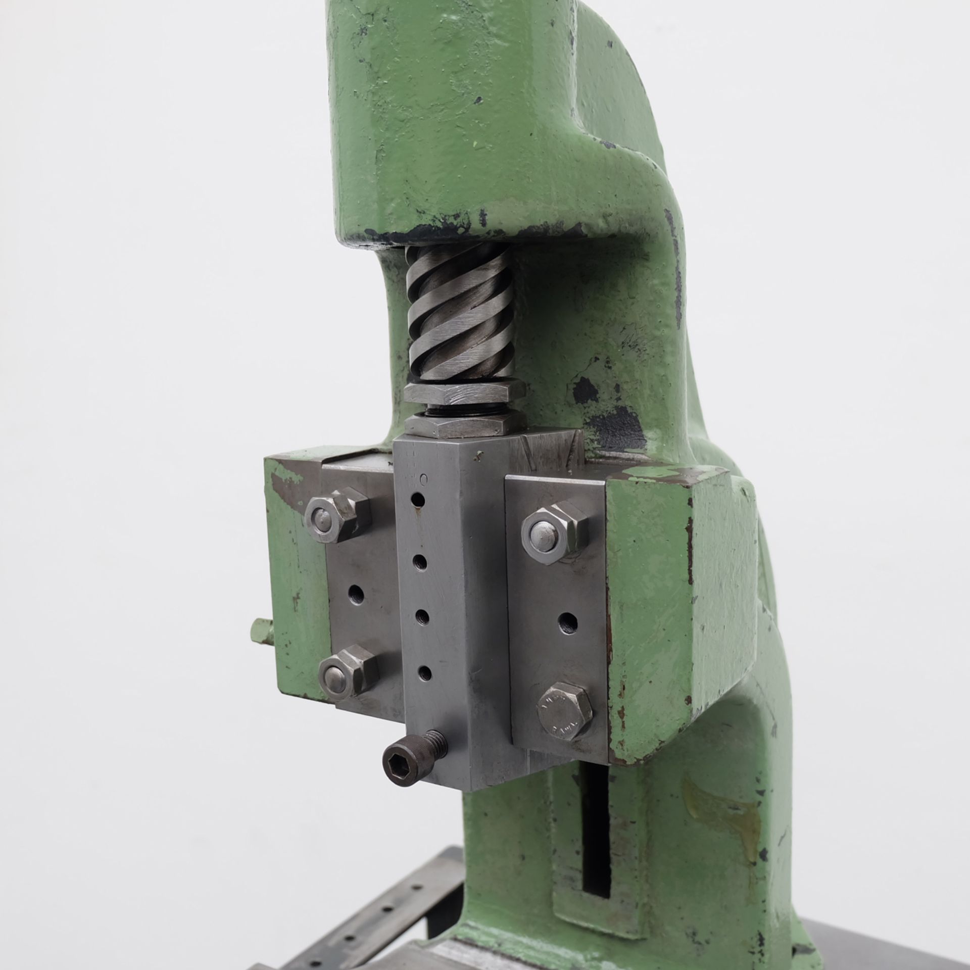 Sweeney & Blocksidge Fly Press On Steel Stand. Stroke 4". Throat 4 1/2". Daylight 8". - Image 7 of 9