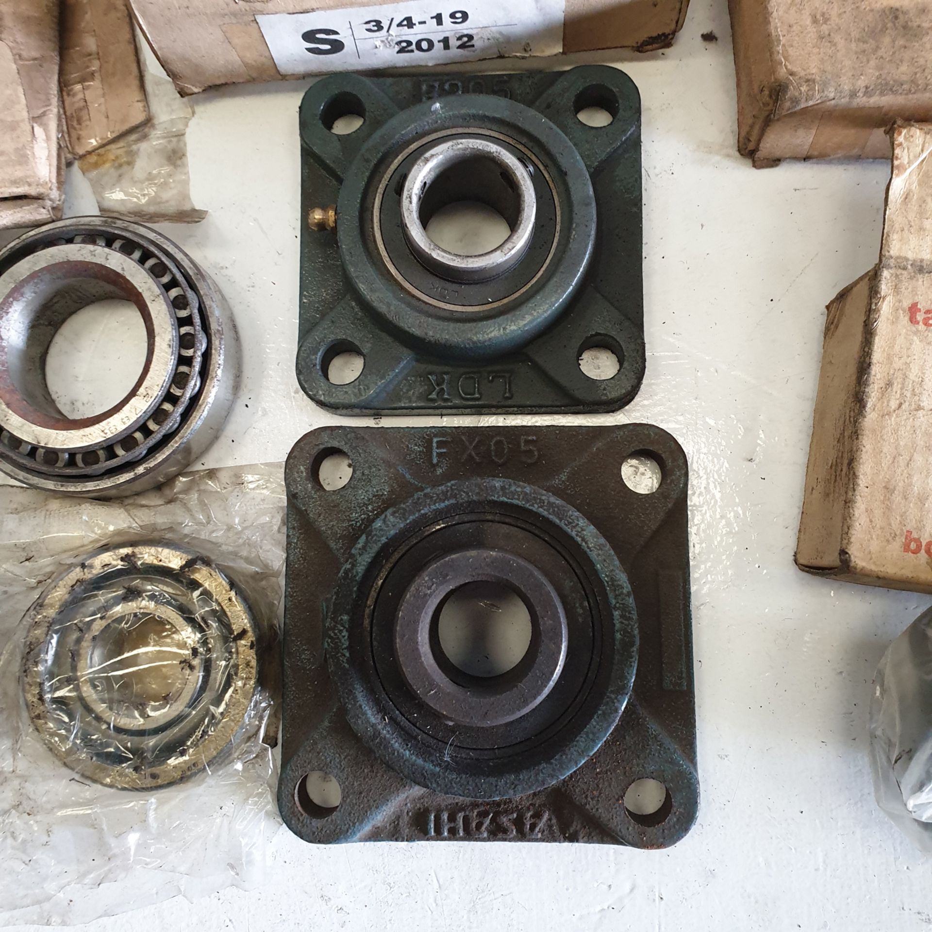 Selection of Bearings & Sprockets as Lotted. - Image 3 of 7