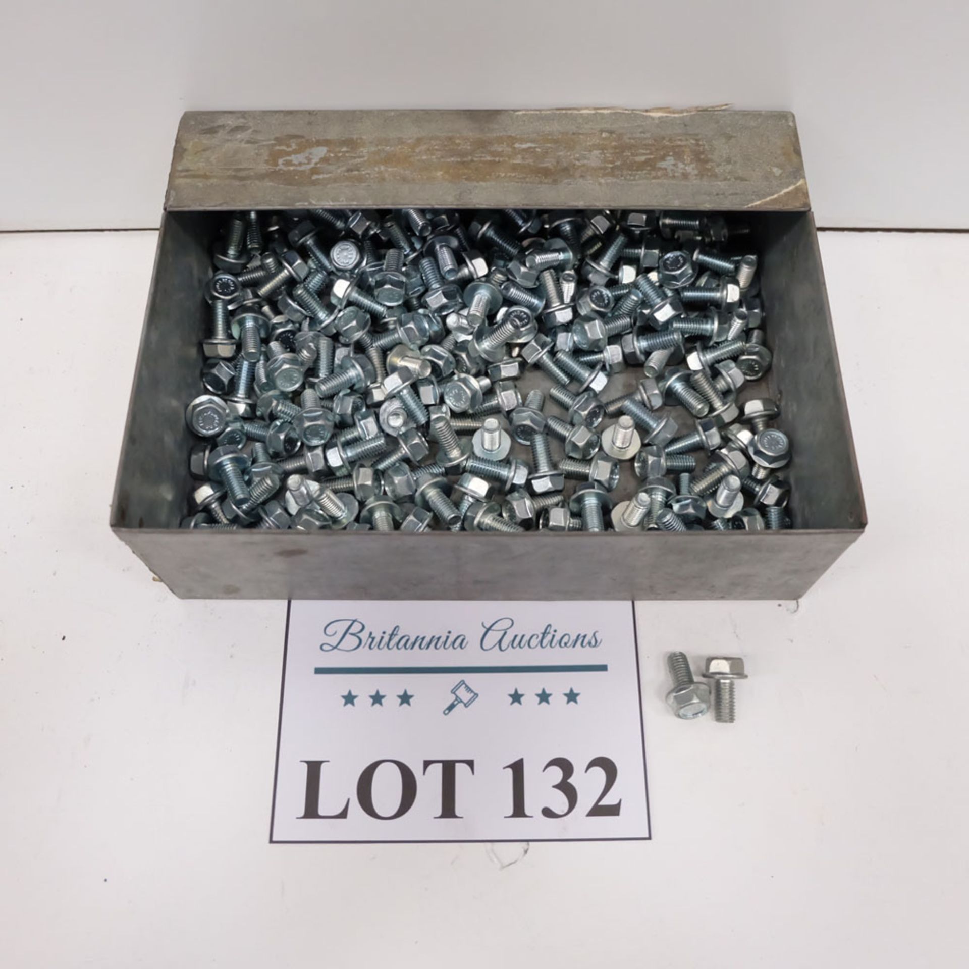 Quantity of Hex Head Screws as Lotted.