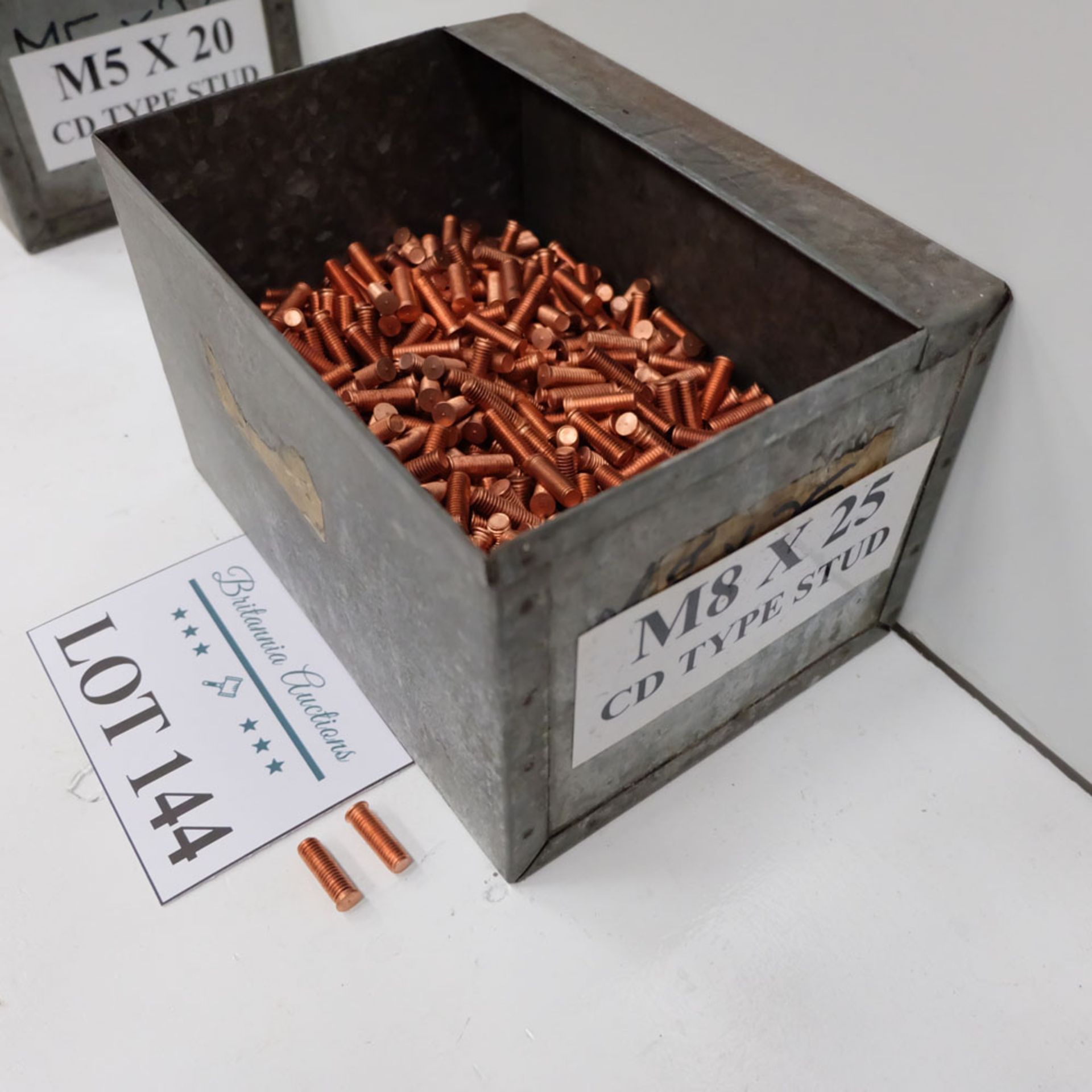 Quantity of Welding Studs as Lotted. Labelled M8 x 25 CD Type Stud. - Image 4 of 4