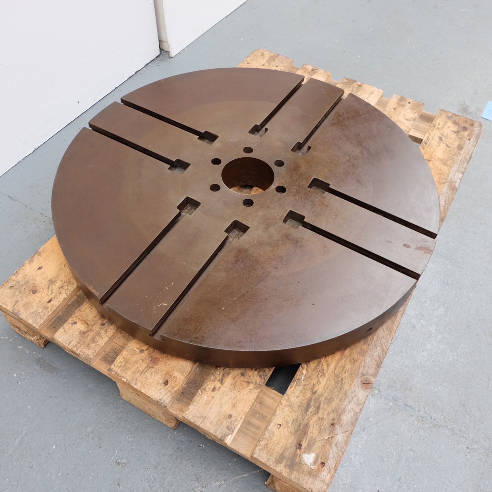 Tee Slotted Face Plate. 36" Diameter. 3" Width. 5" Bore. - Image 3 of 7