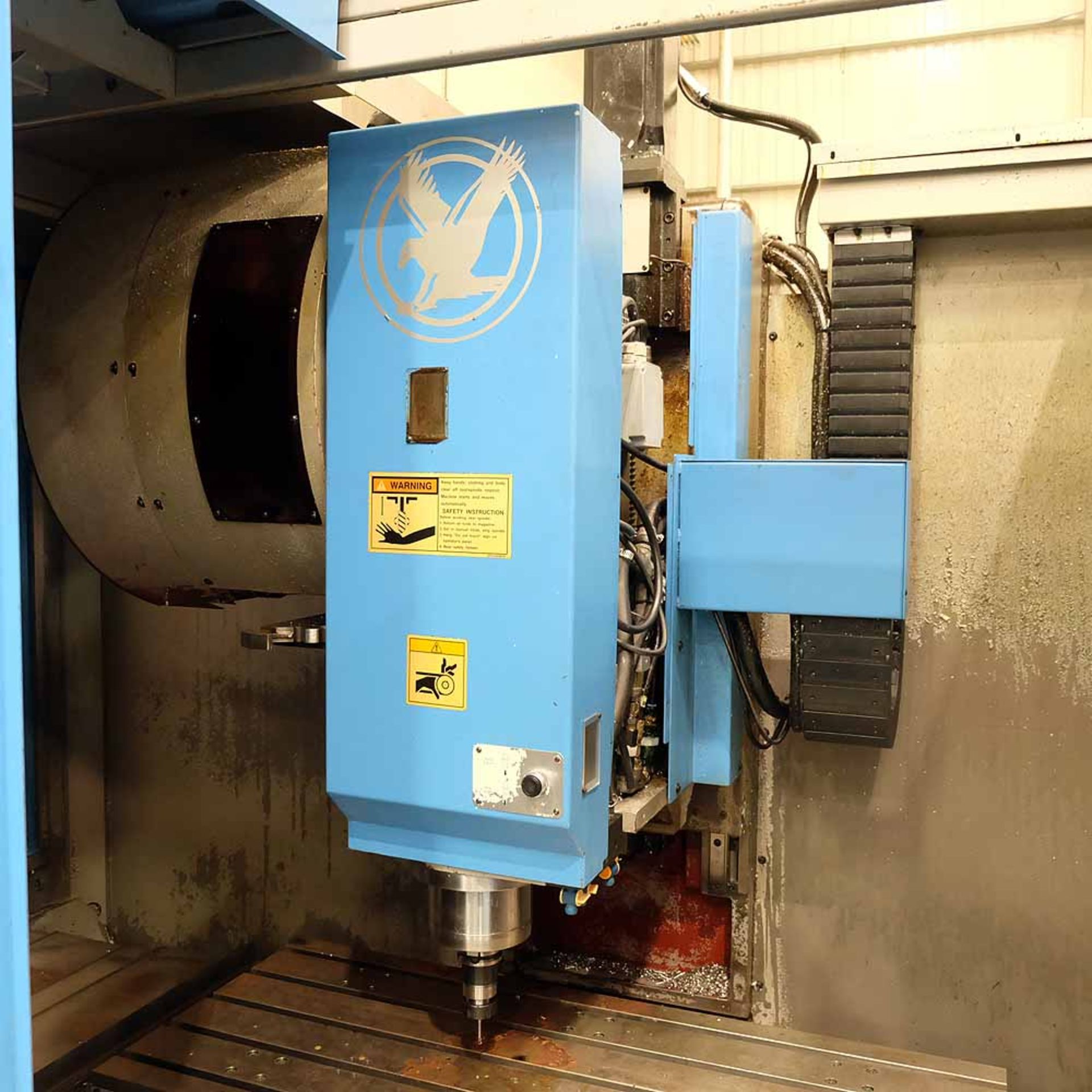 Dugard Model Eagle 1000 VMC. Vertical Machining Centre. Table Size 1200mm x 510mm. - Image 3 of 17