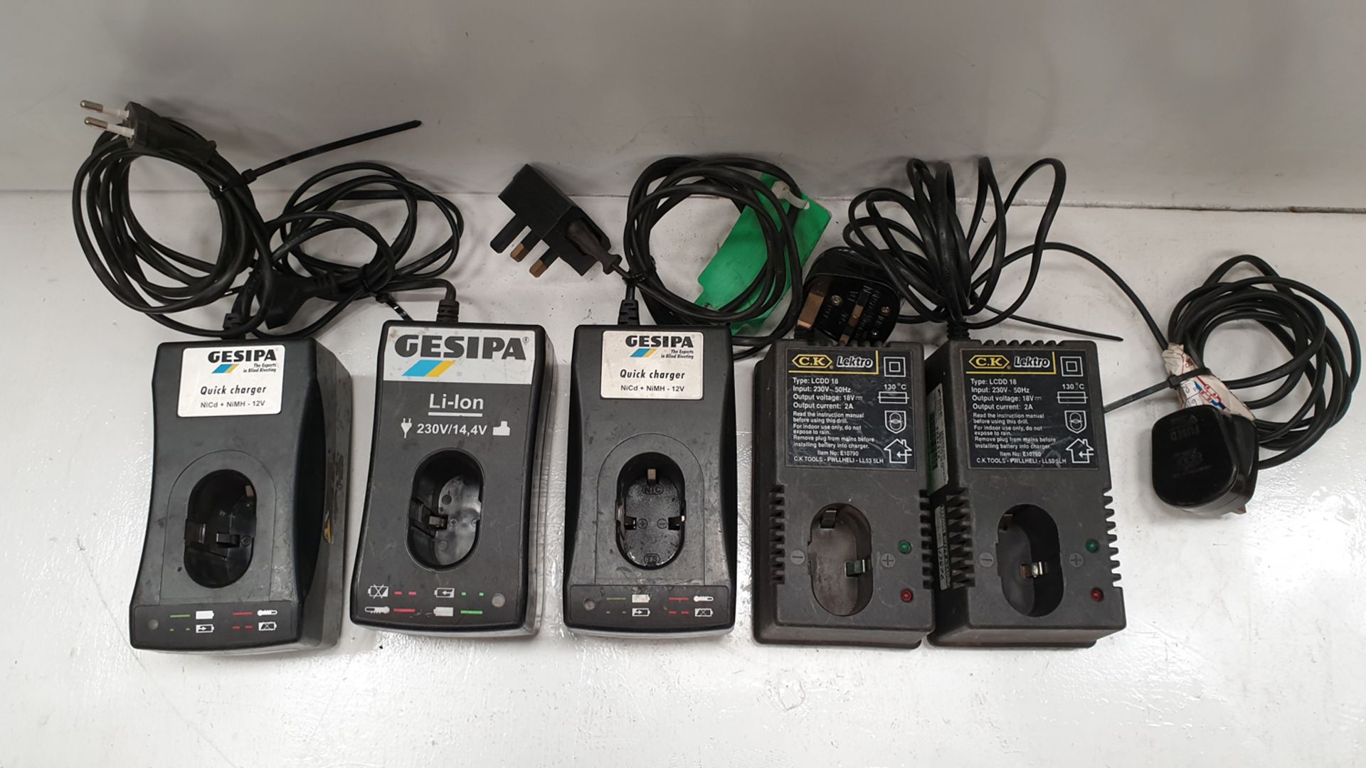 Selection of 5 Battery Chargers. - Image 2 of 5