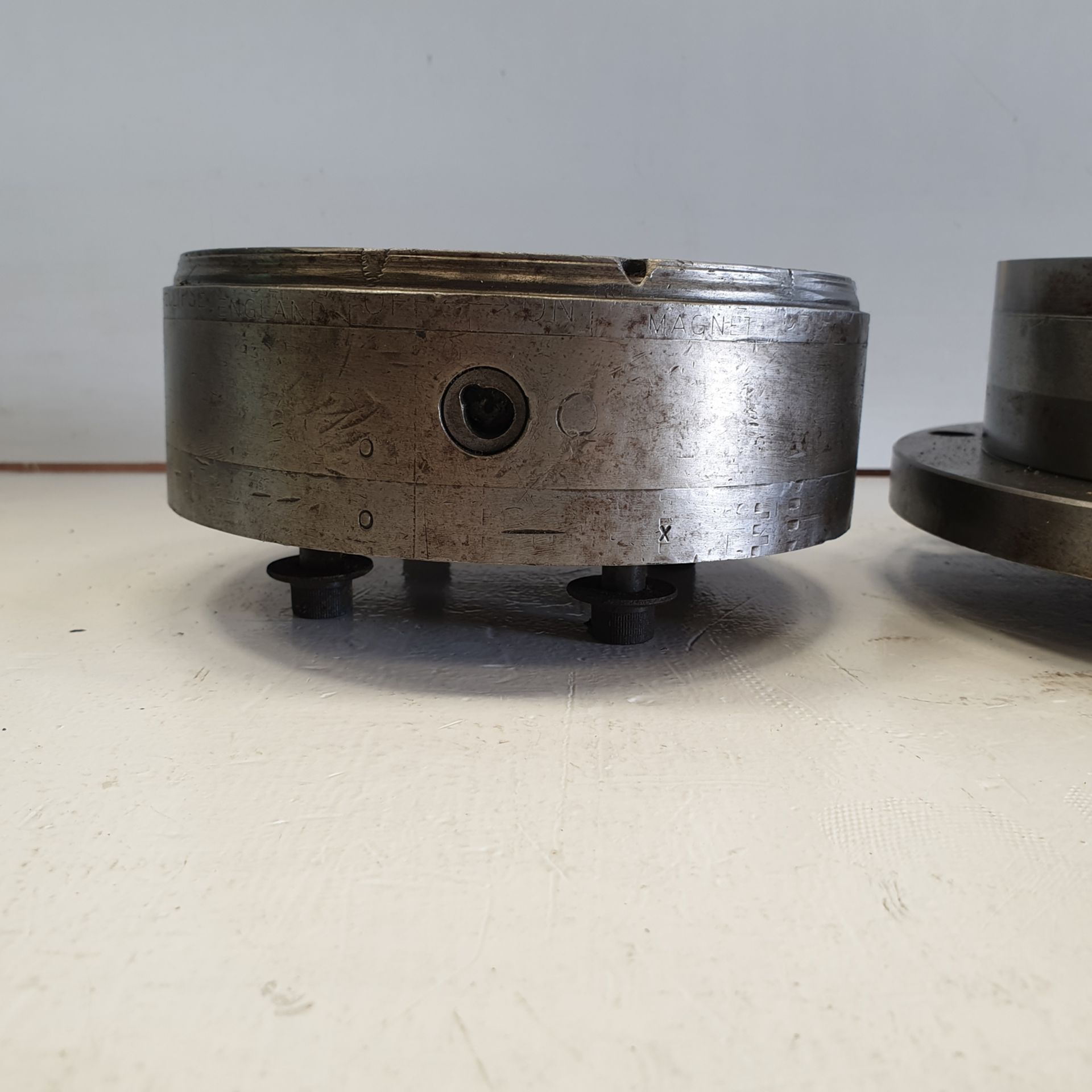 2 x Magnetic Chucks. Surface Size approx 6" Diameter & 6 1/4" Diameter. - Image 4 of 5