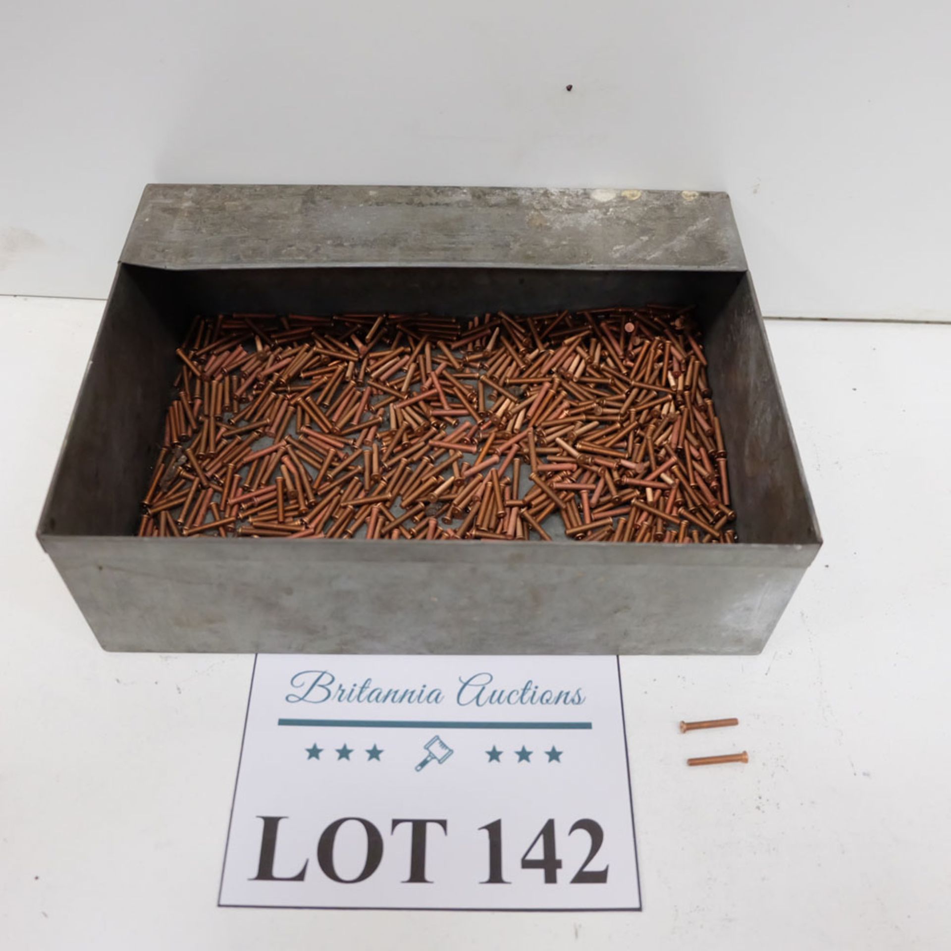 Quantity of Welding Studs as Lotted. Labelled M3 x 20 CD Type Stud.