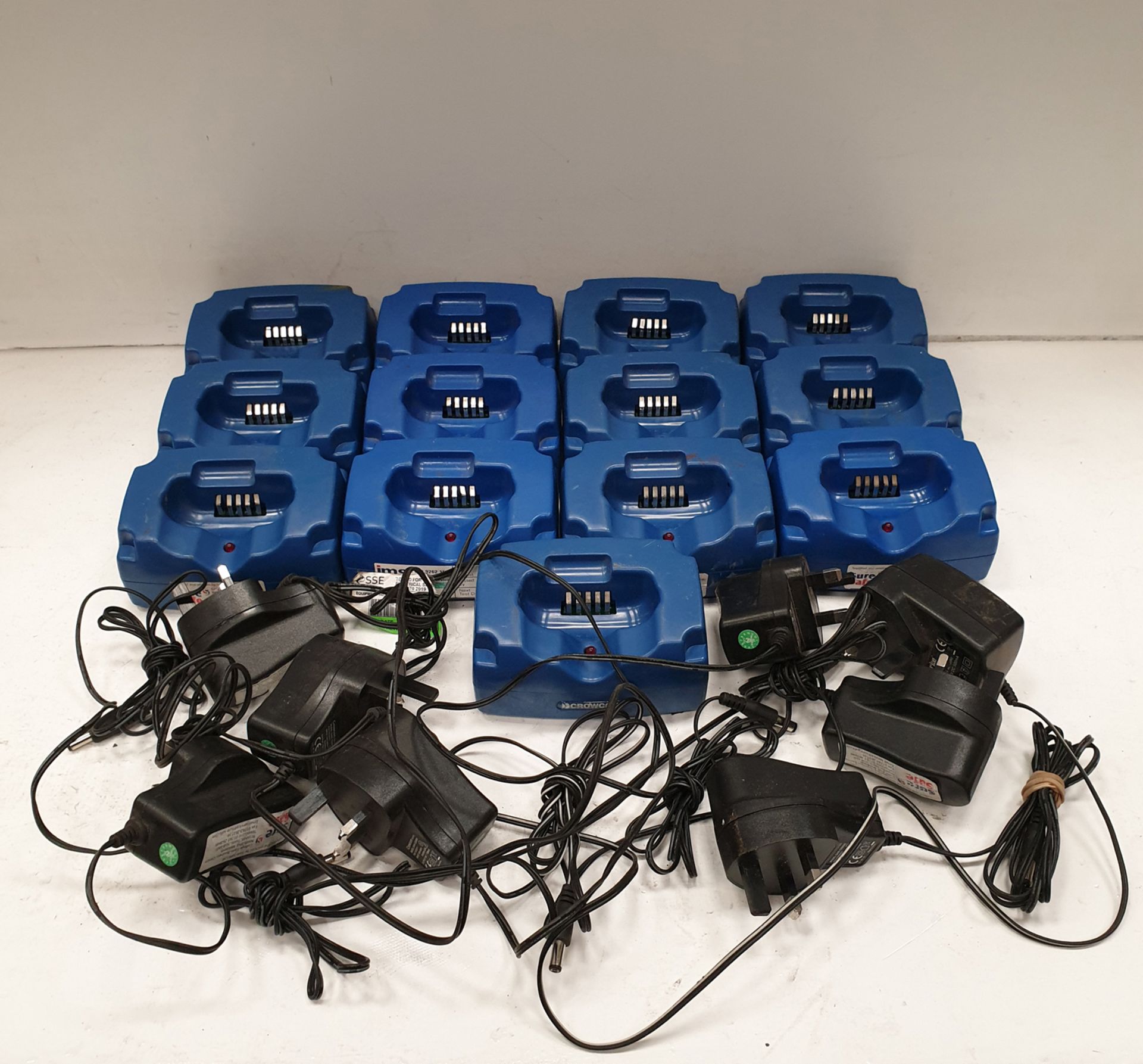 13 x CROWCON CO11018 Battery Chargers.