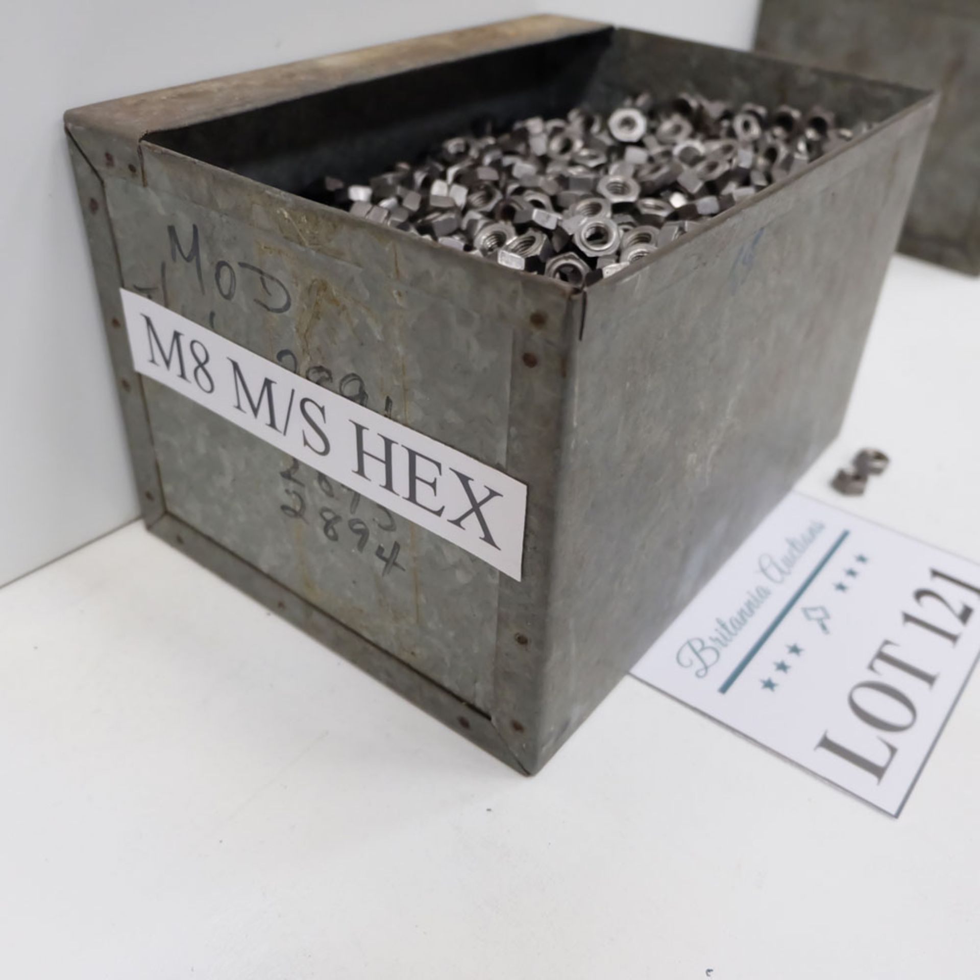 Quantity of Hex Nuts as Lotted. Labelled M8 Mild Steel. - Image 4 of 4