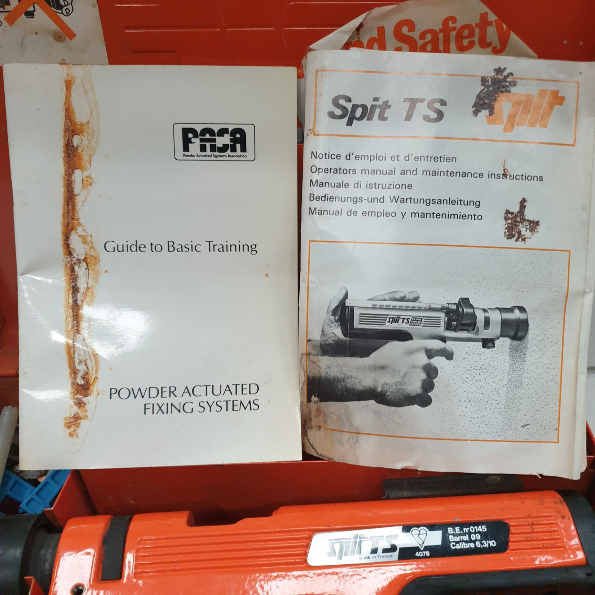 Spit TS Cartridge Nail Gun. - Image 3 of 3