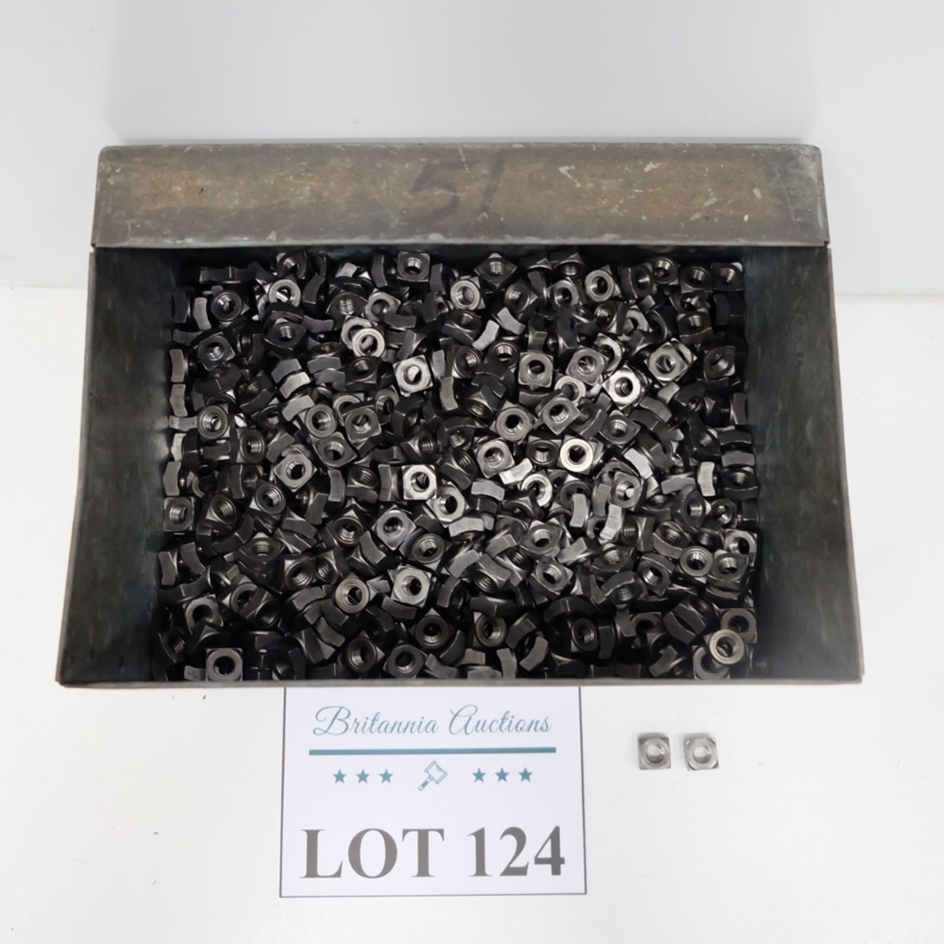 Quantity of Square Nuts as Lotted. Unlabelled. - Image 2 of 3