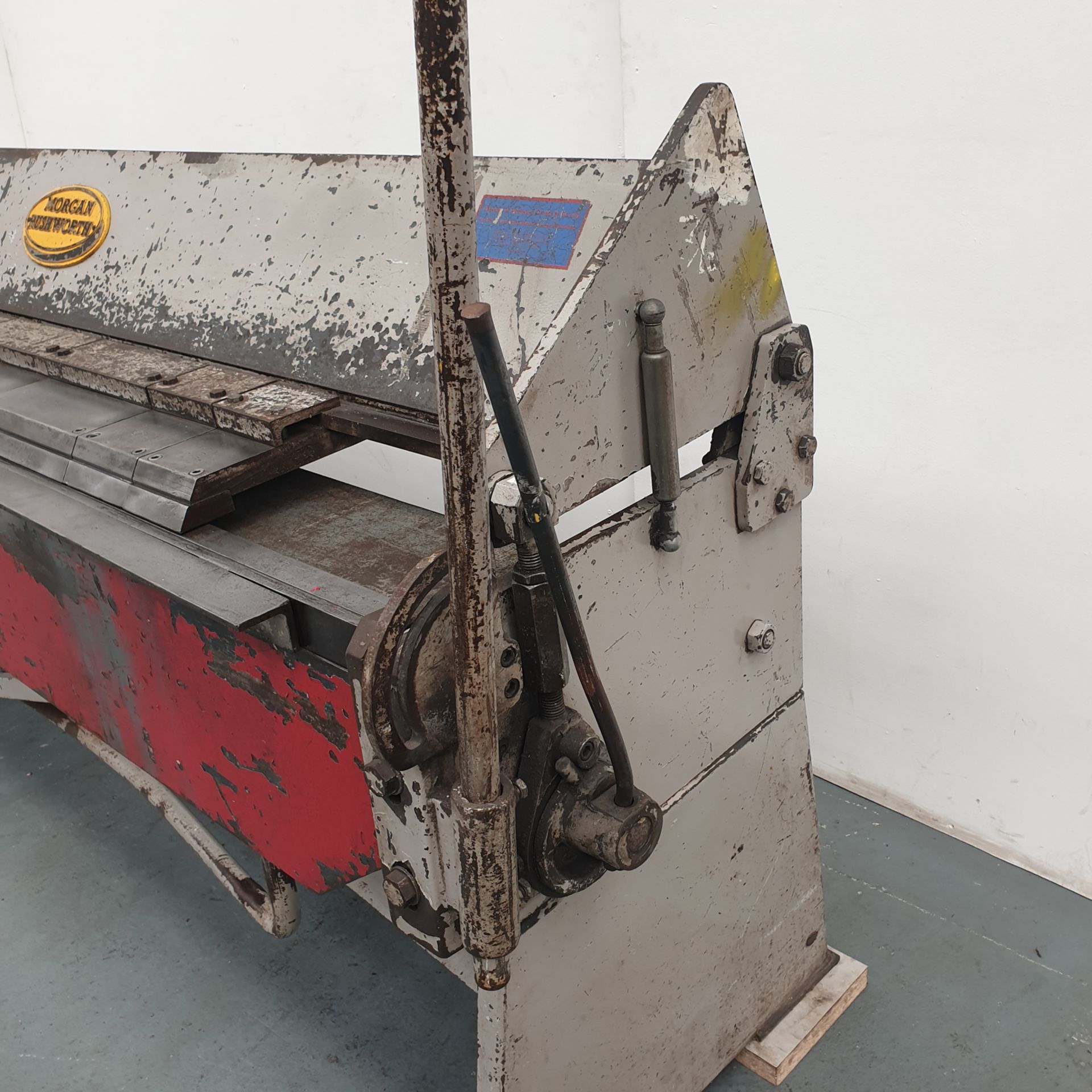 Morgan Rushworth Model BP100/14 Box & Pan Folding Machine. - Image 4 of 6